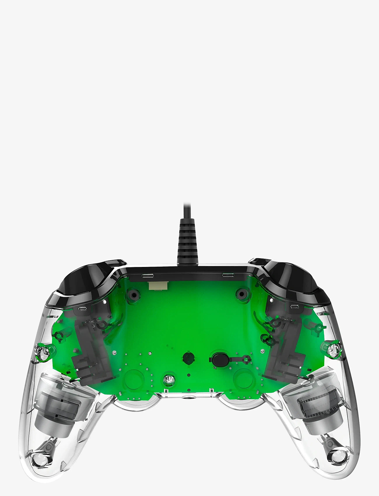 NACON - PS4 WIRED ILLUMINATED COMPACT CONTROLLER LIGHT GREEN - kontrolieri - green - 4