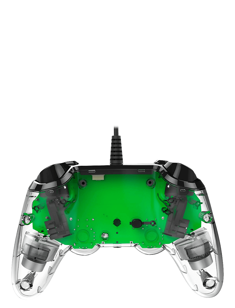 NACON - PS4 WIRED ILLUMINATED COMPACT CONTROLLER LIGHT GREEN - puldid - green - 4