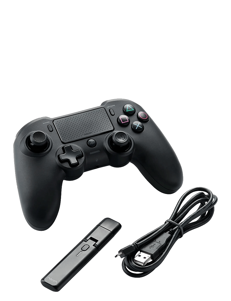 NACON - PS4 ASYMMETRIC WIRELESS CONTROLLER - kontroller - black - 4