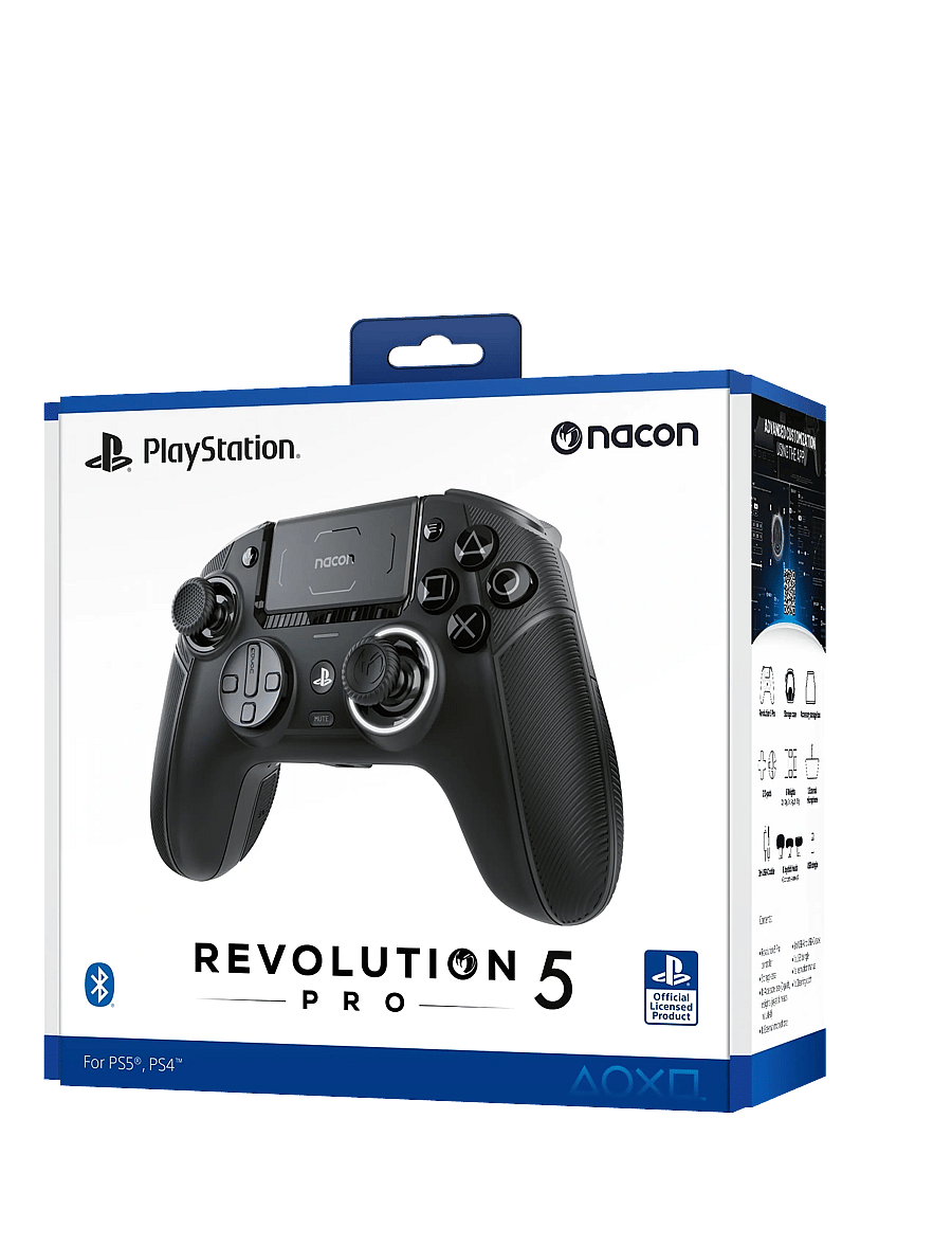 NACON - PS5 REVOLUTION 5 PRO CONTROLLER BLACK - controllere - black - 0