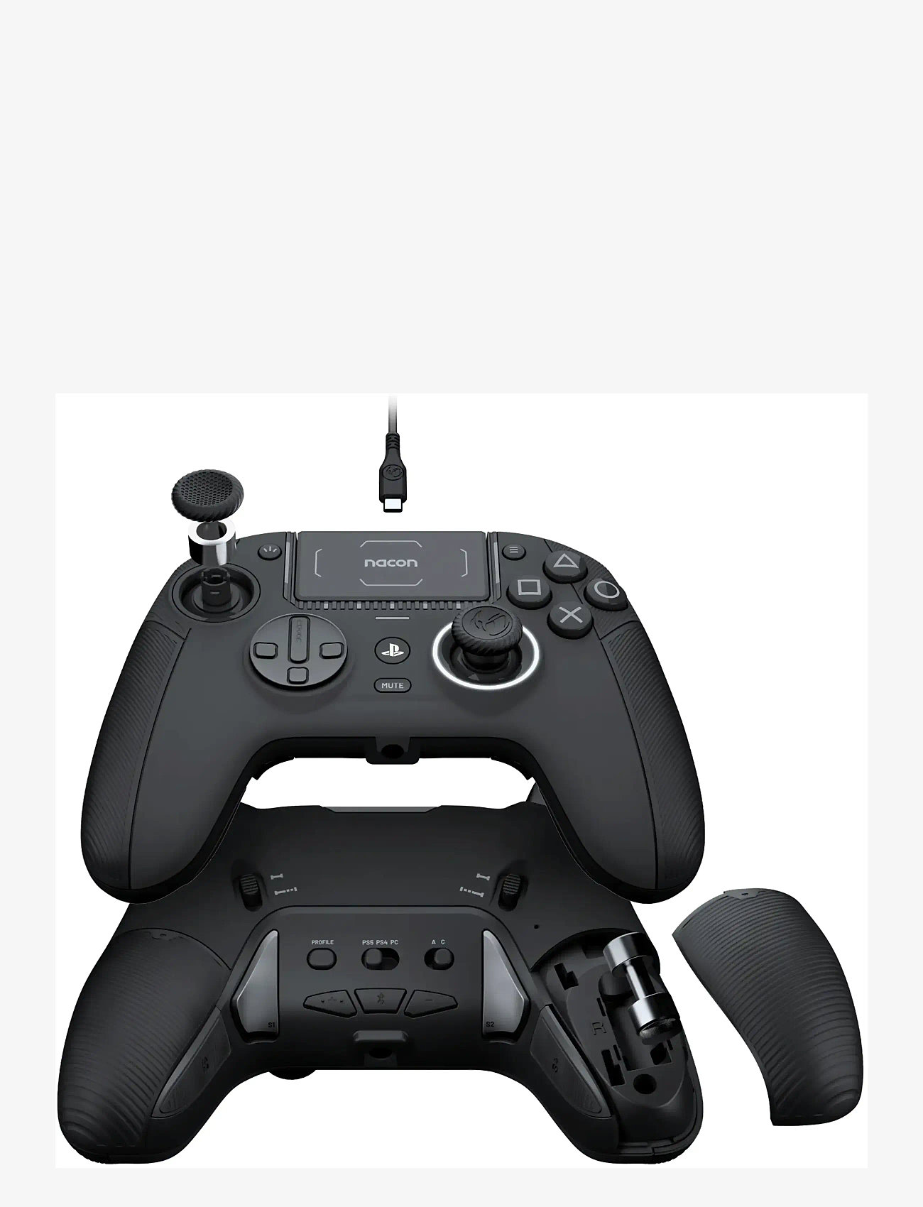 NACON - PS5 REVOLUTION 5 PRO CONTROLLER BLACK - puldid - black - 4