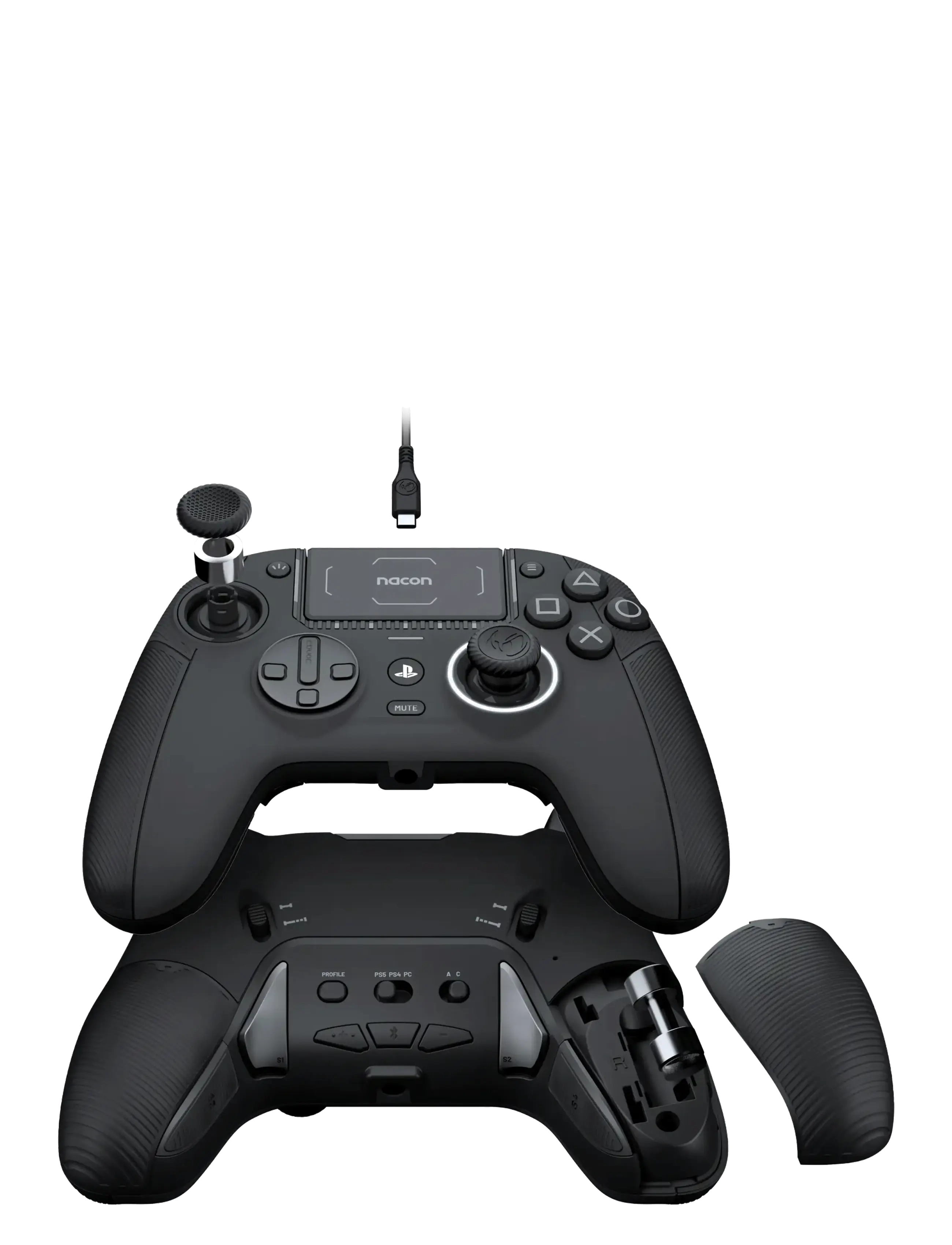 NACON - PS5 REVOLUTION 5 PRO CONTROLLER BLACK - puldid - black - 4