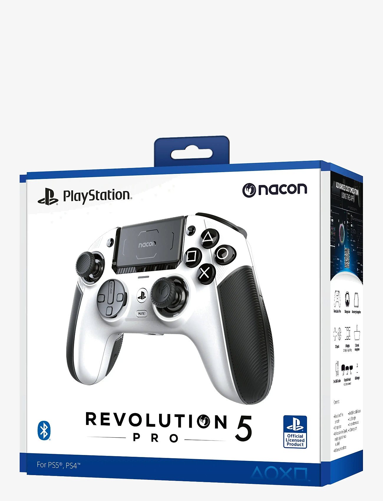 NACON - PS5 REVOLUTION 5 PRO CONTROLLER WHITE - controllers - white - 0