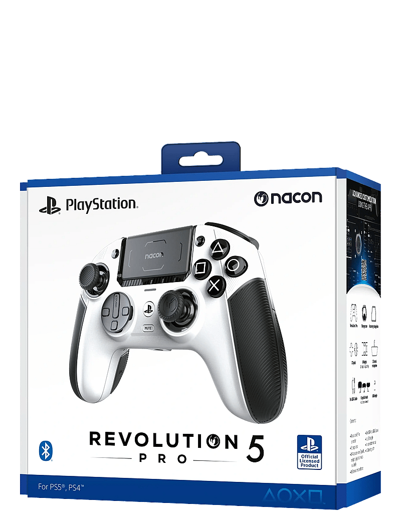 NACON - PS5 REVOLUTION 5 PRO CONTROLLER WHITE - controllers - white - 0