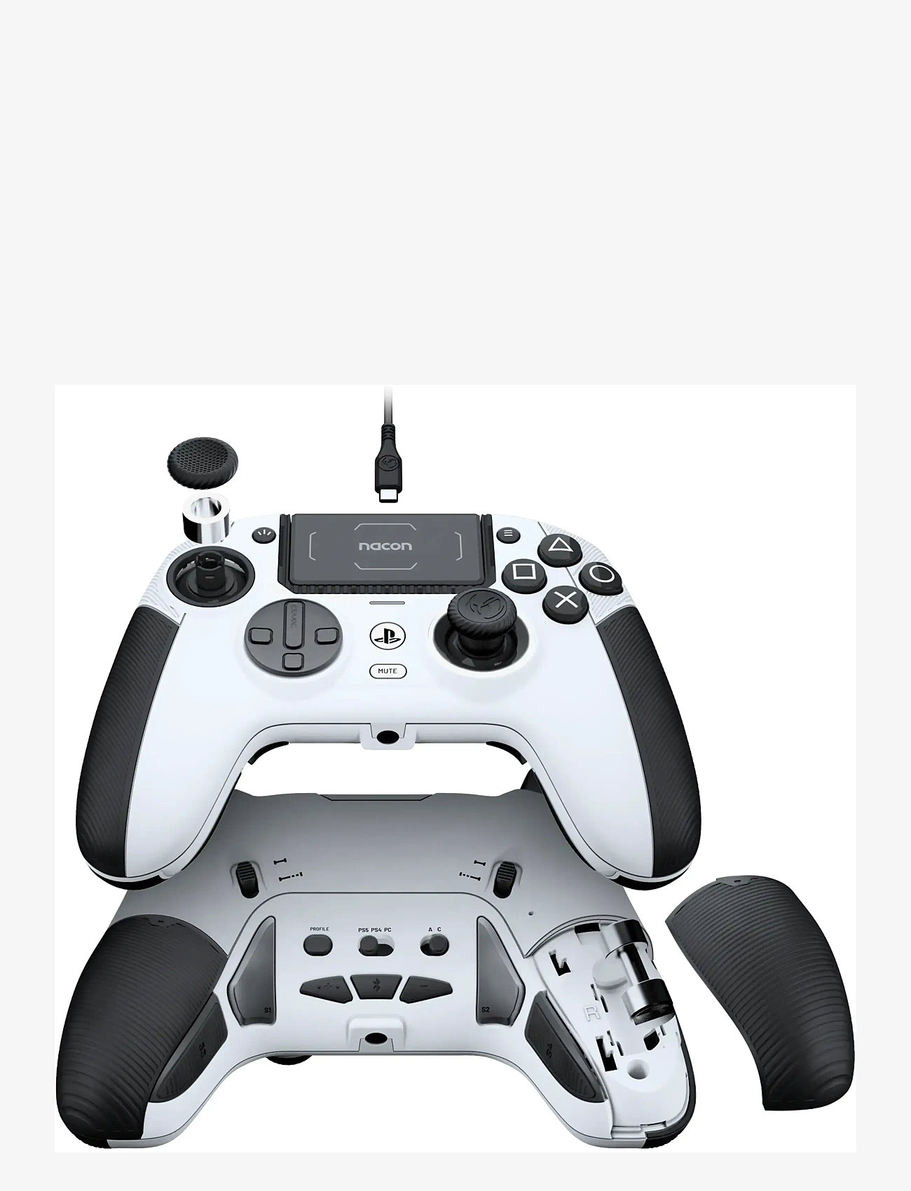 NACON - PS5 REVOLUTION 5 PRO CONTROLLER WHITE - controllers - white - 4