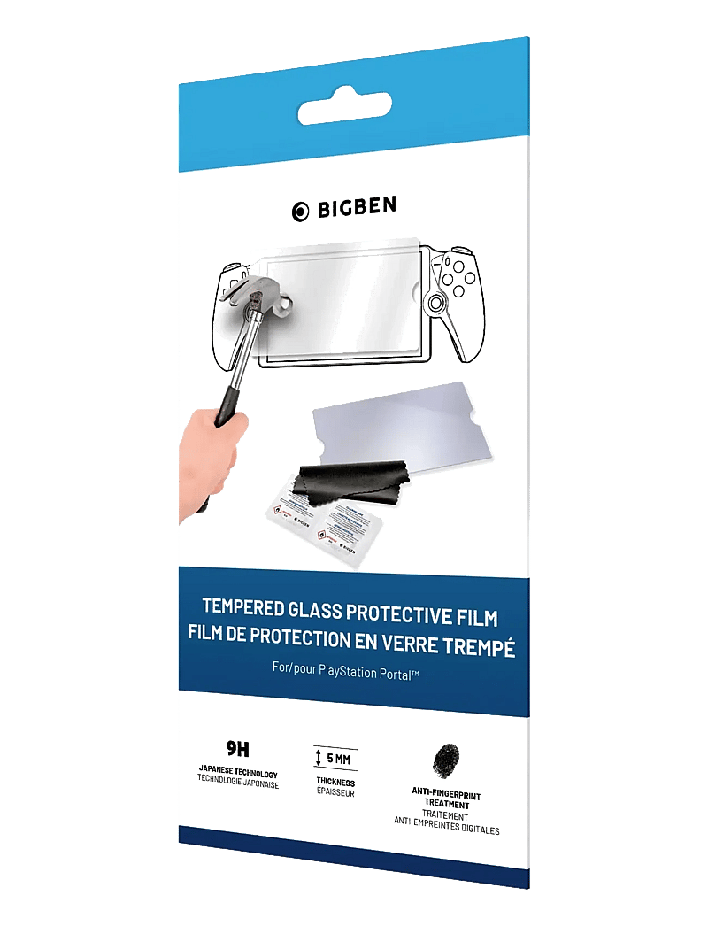 NACON - PlayStation PORTAL TEMPERED GLASS - andet - black - 1