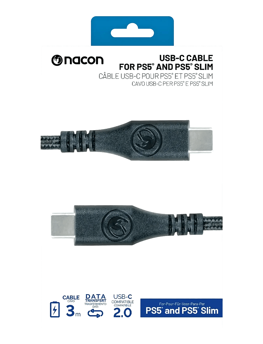 NACON - PS5 USB Cable CTOC 3 M - andet - multi - 0