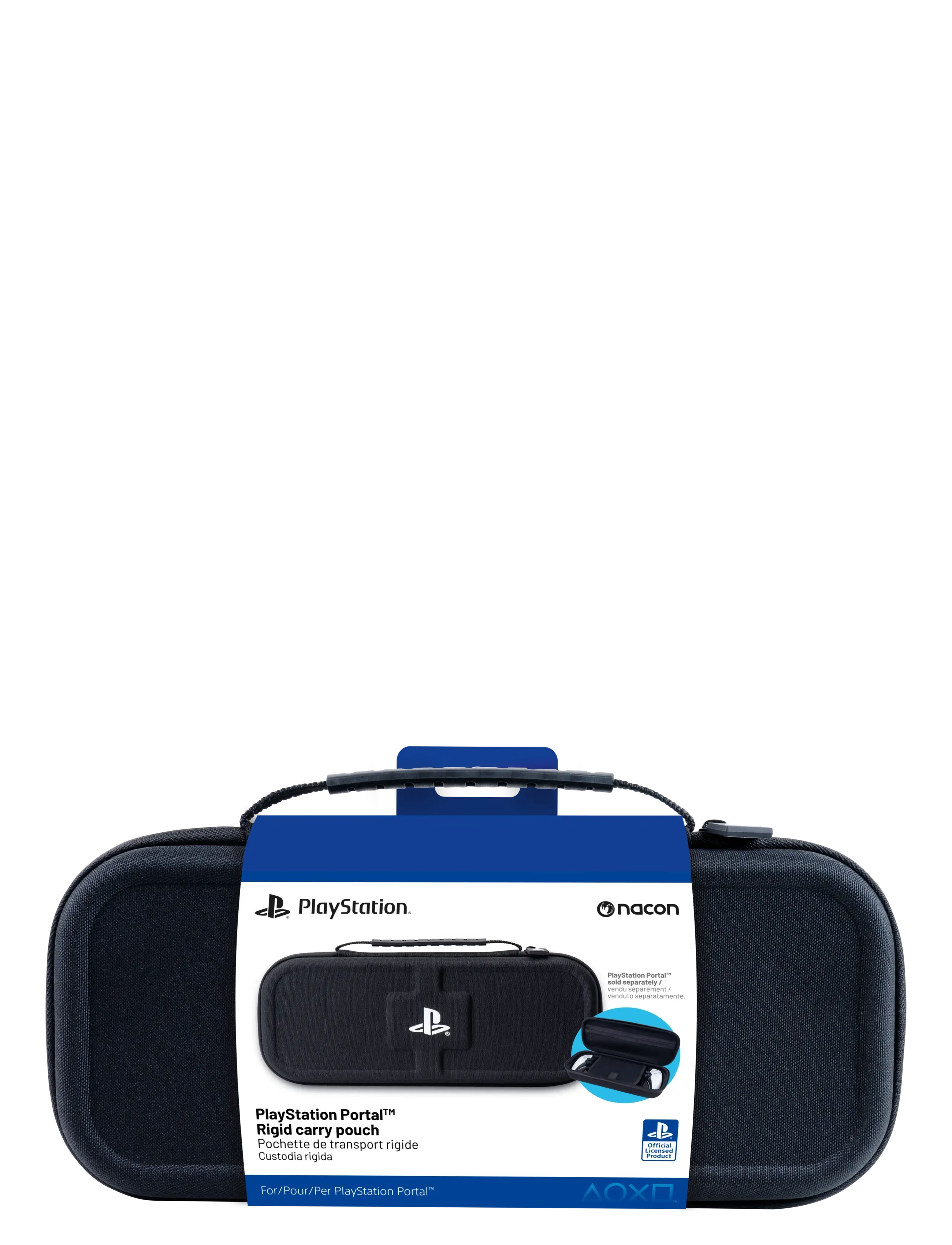 NACON Playstation Portal Official Pouch, One Size, Black, Accessories > Other, Børn