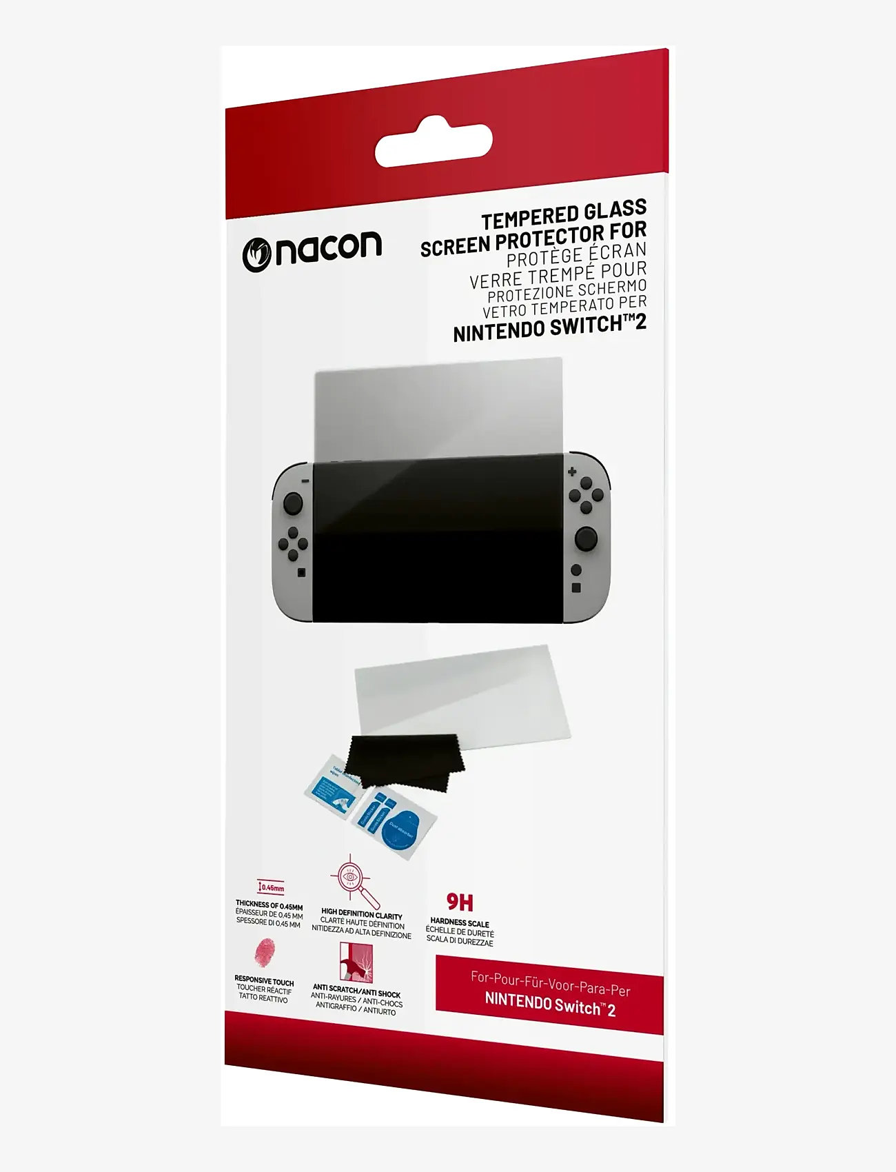 NACON - SWITCH 2 TEMPERED GLASS - muu - multi - 0