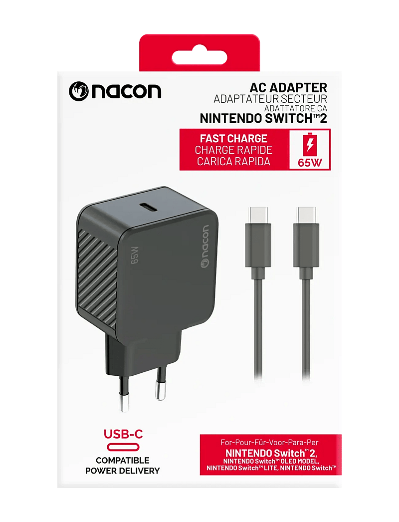 NACON - SWITCH 2 A/C ADAPTOR - muu - multi - 0