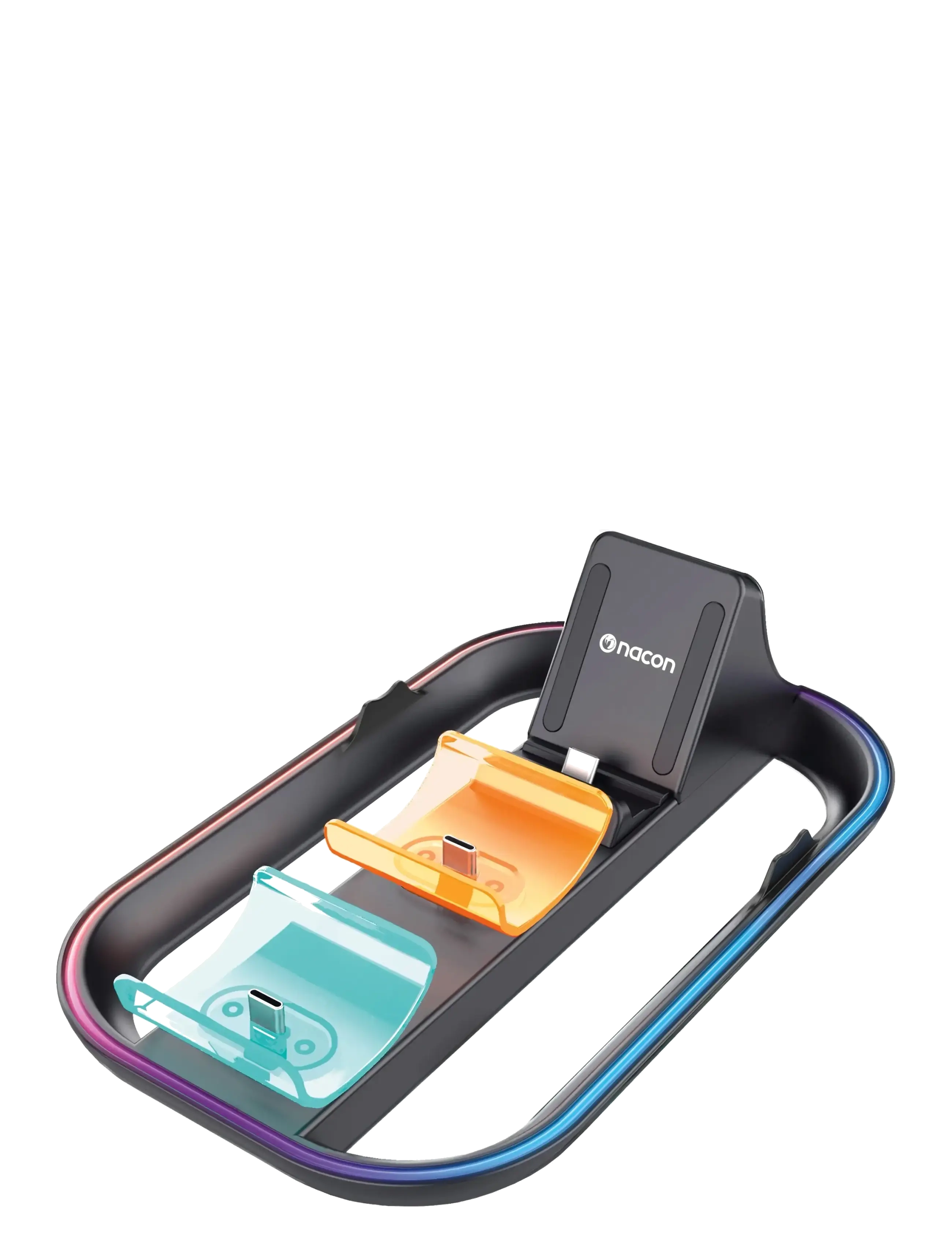 NACON - SWITCH 2 TRIPLE CHARGER. CONSOLE AND PRO CONTROLLE - stativer og ladestationer - multi - 1