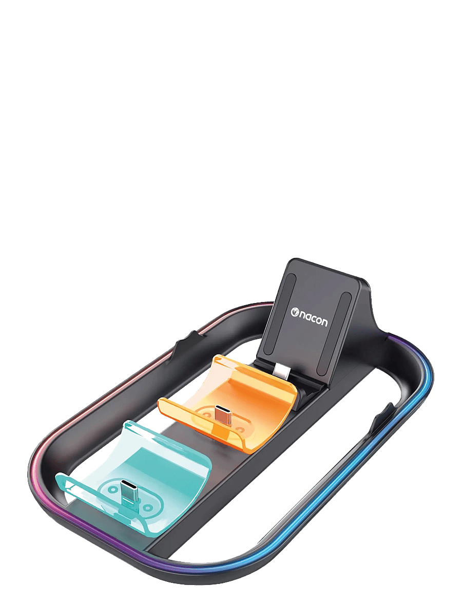 NACON - SWITCH 2 TRIPLE CHARGER. CONSOLE AND PRO CONTROLLE - stativer og ladestationer - multi - 1