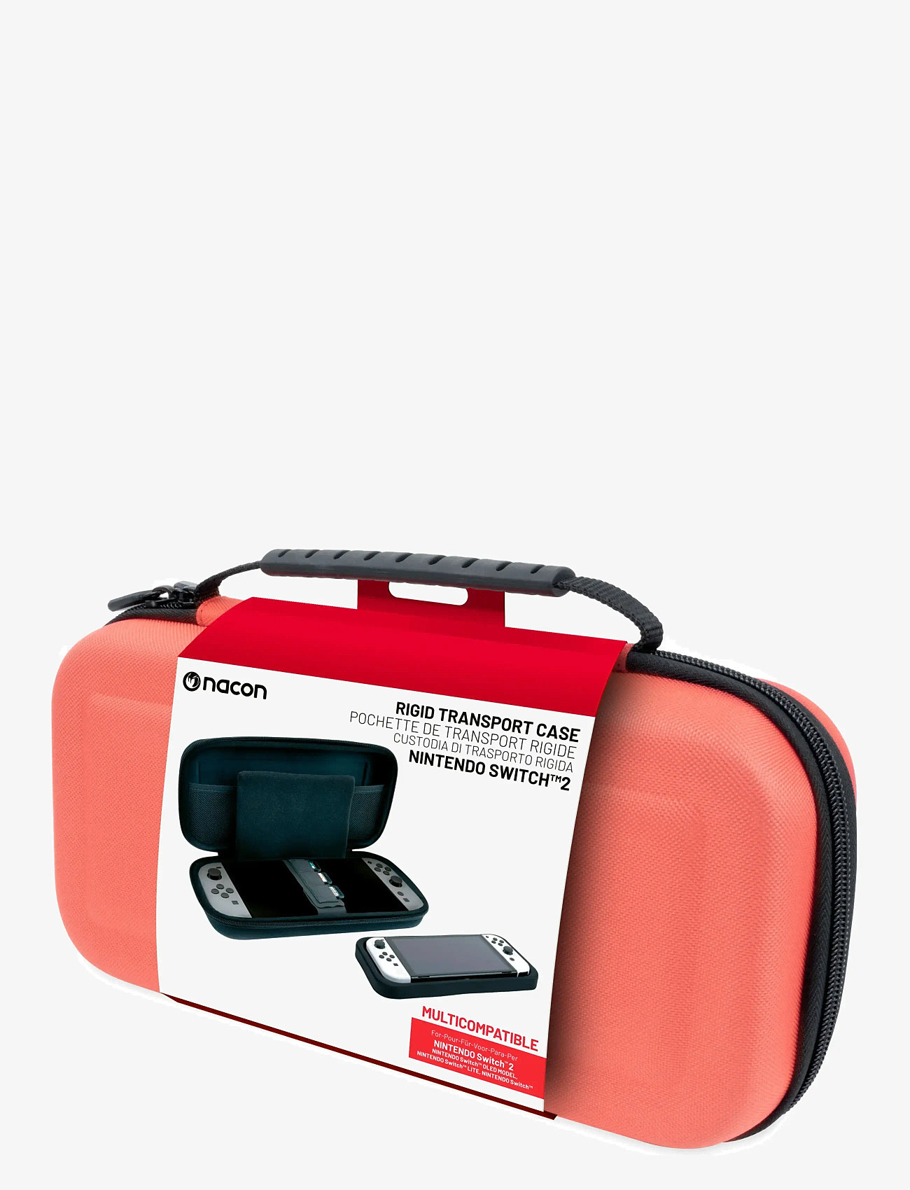 NACON - SWITCH 2 POUCH LCL RED - muu - multi - 0