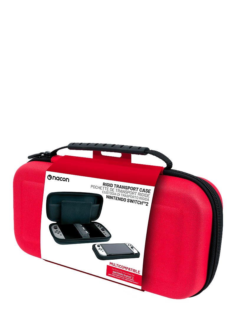 NACON - SWITCH 2 POUCH RED - Övrigt - red - 0