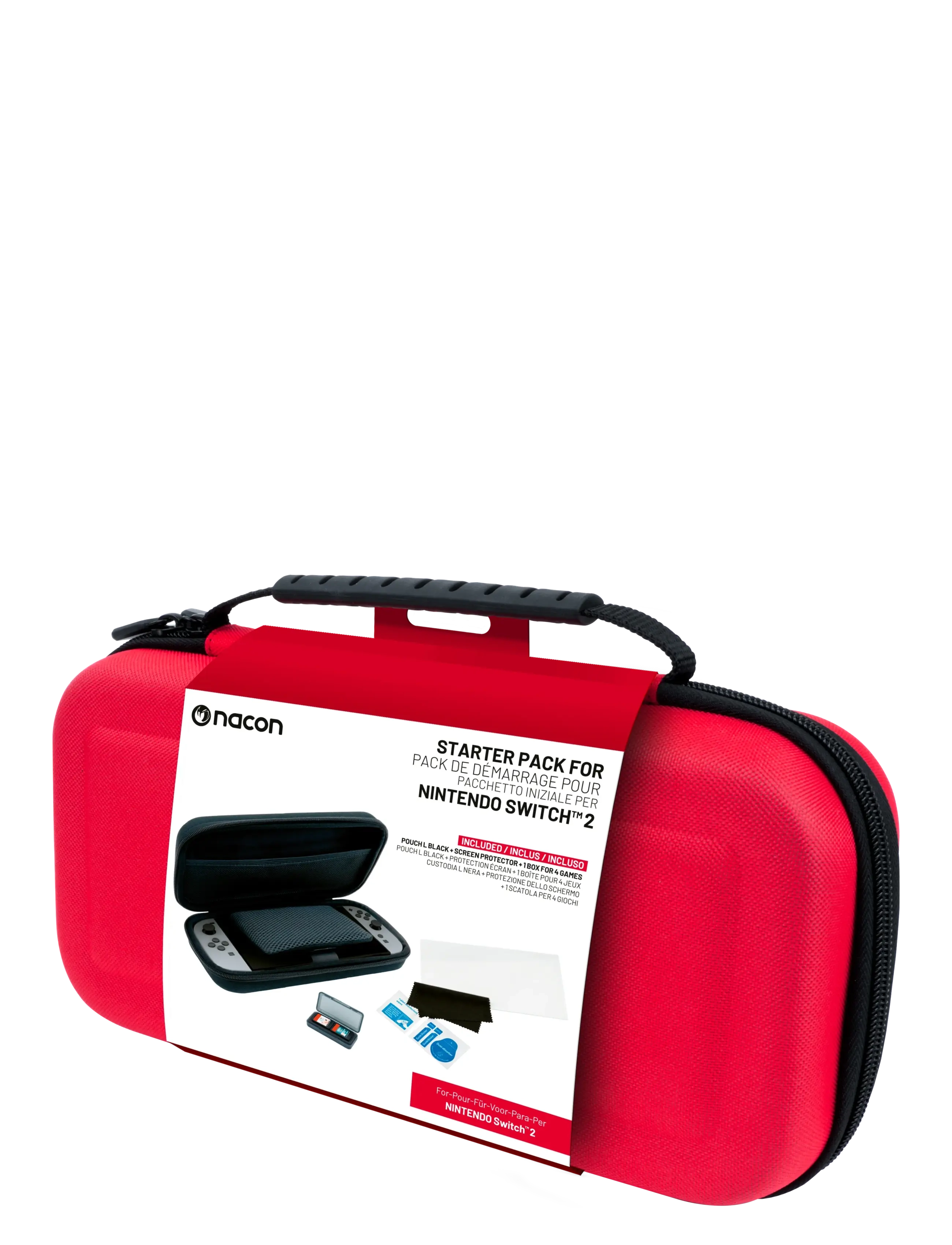 NACON Switch 2 Pack Red, One Size, Red, Accessories > Other, Børn