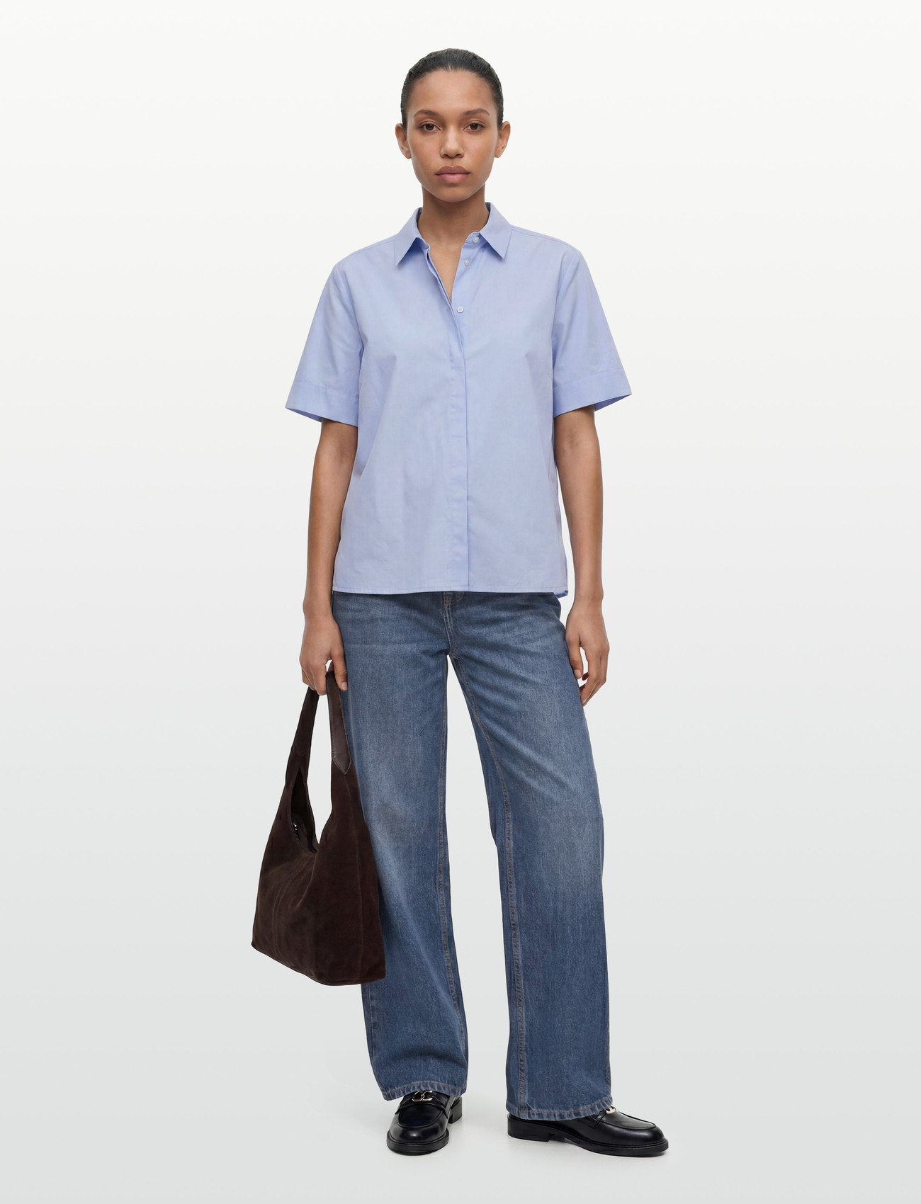 Naja Lauf Tali Shirt Cotton Sateen - - 36 1