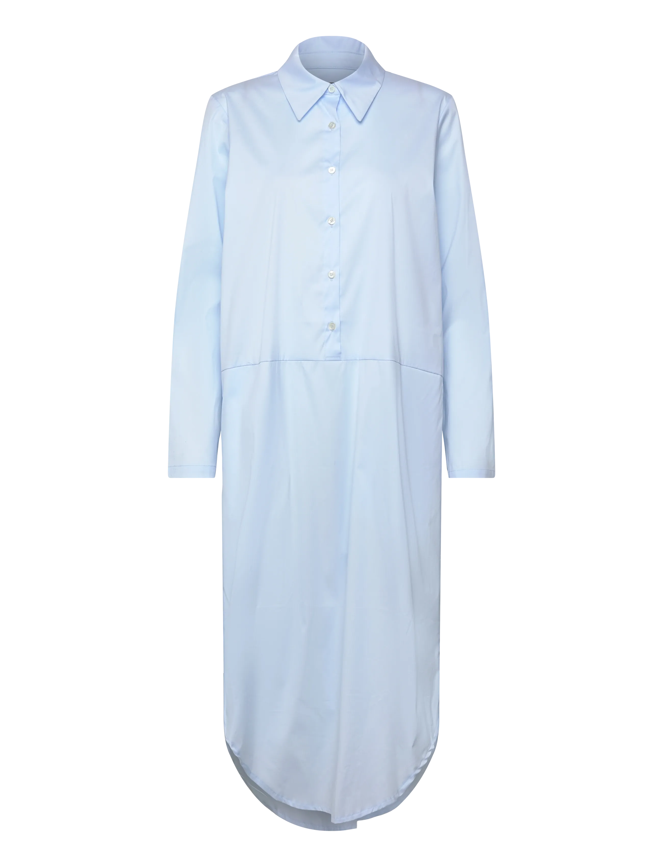 Naja Lauf ELLONA FANCY POPLIN - Kleidid - LIGHT BLUE / blue
