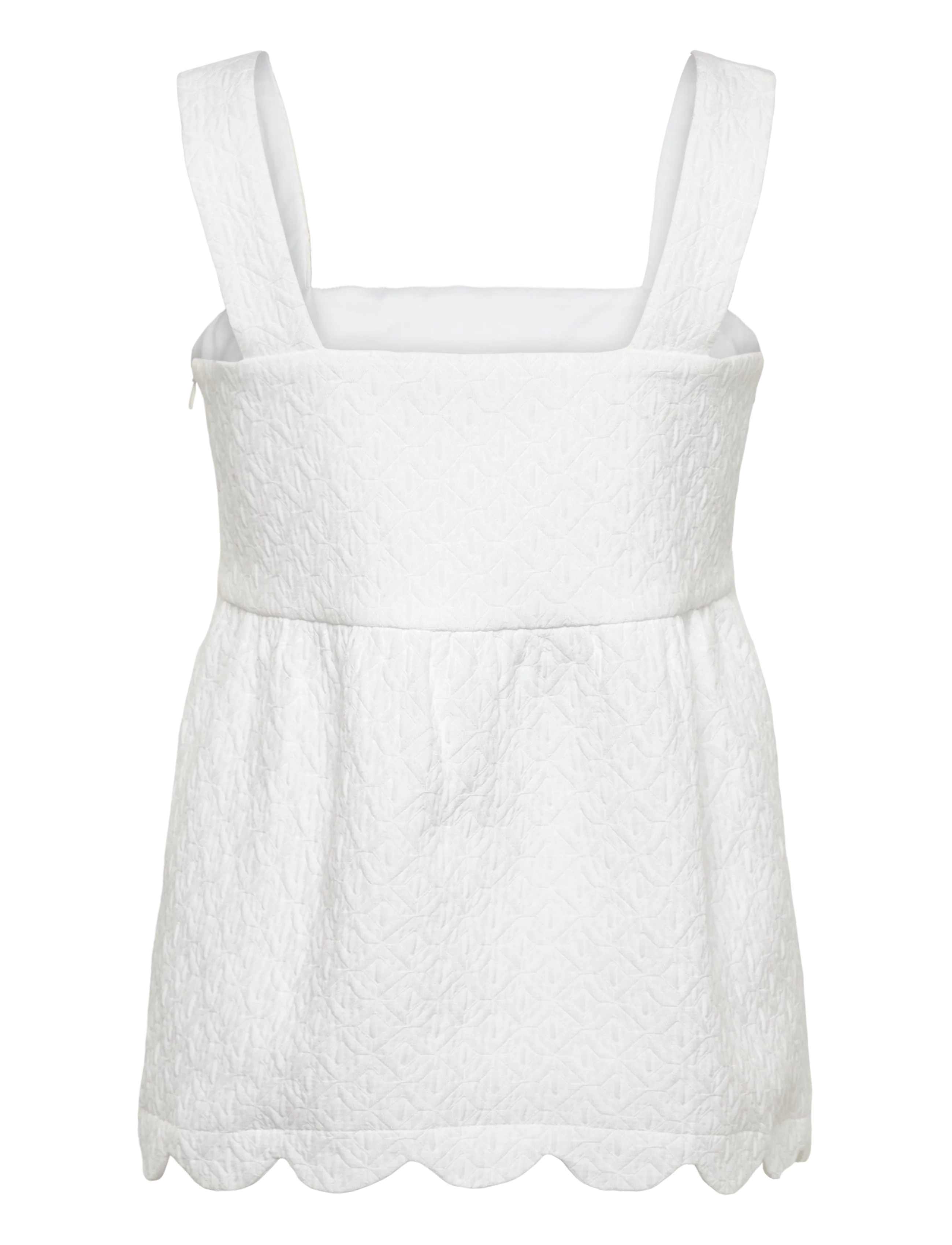 Naja Lauf - AVA TOP DIAMOND - varrukateta pluusid - white - 1