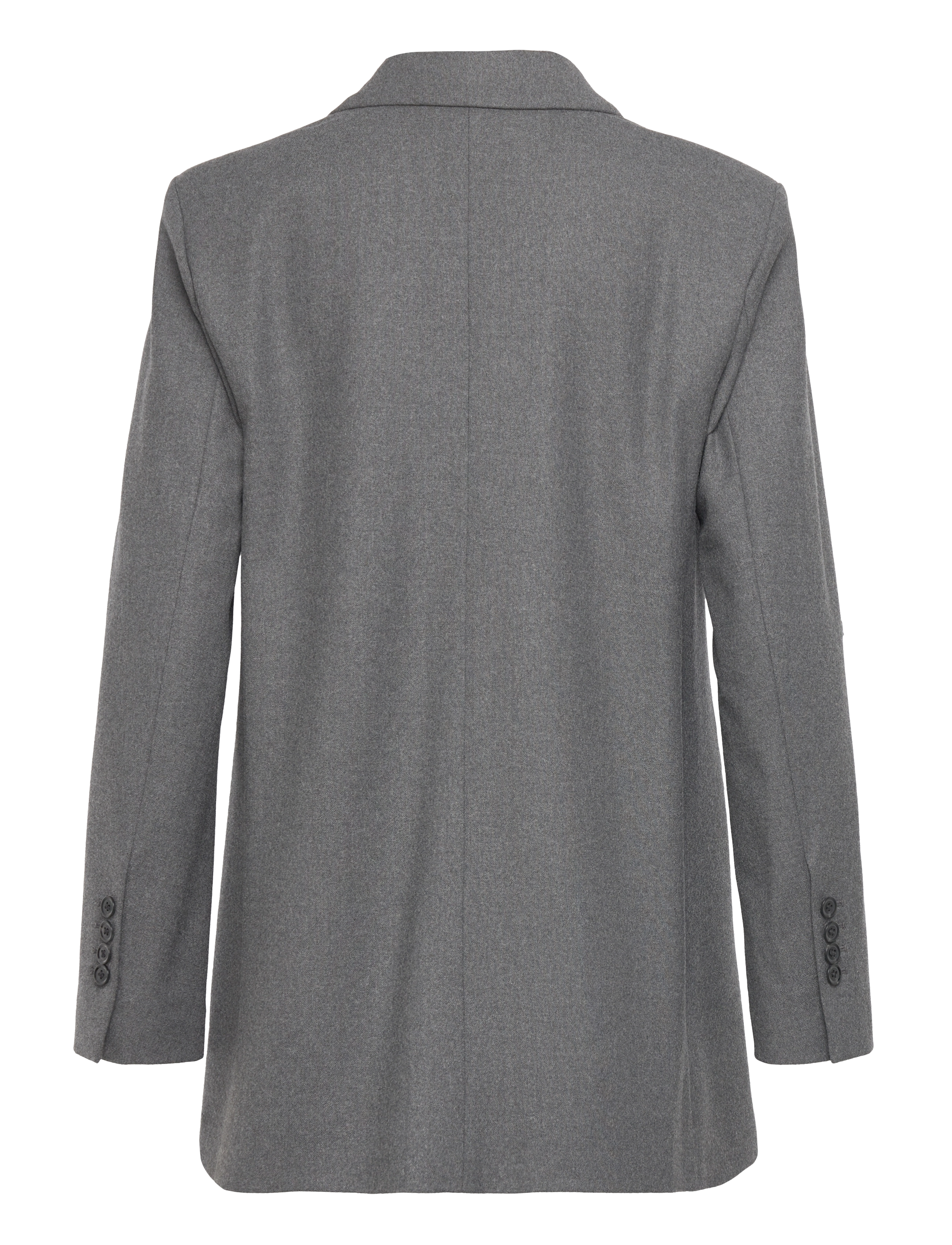 Naja Lauf - DOLORES JACKET WINTER SUIT - enkelknäppta kavajer - dark grey melange - 1