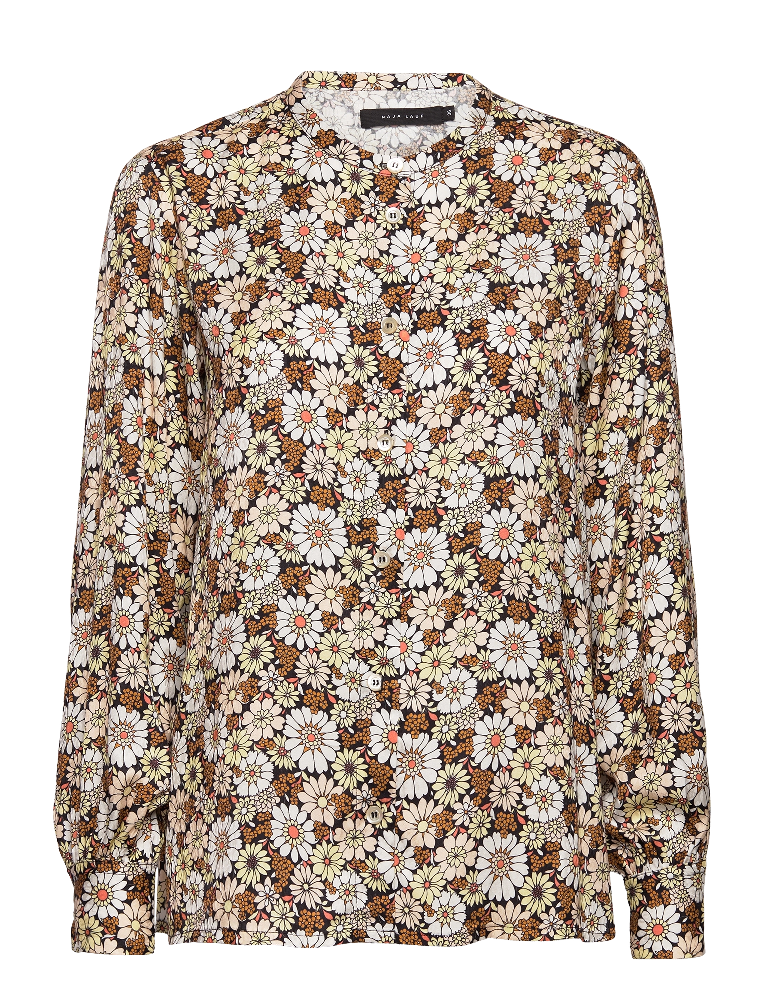 Naja Lauf MIRABELLE SHIRT - Tøj - YELLOW ROSE / multi