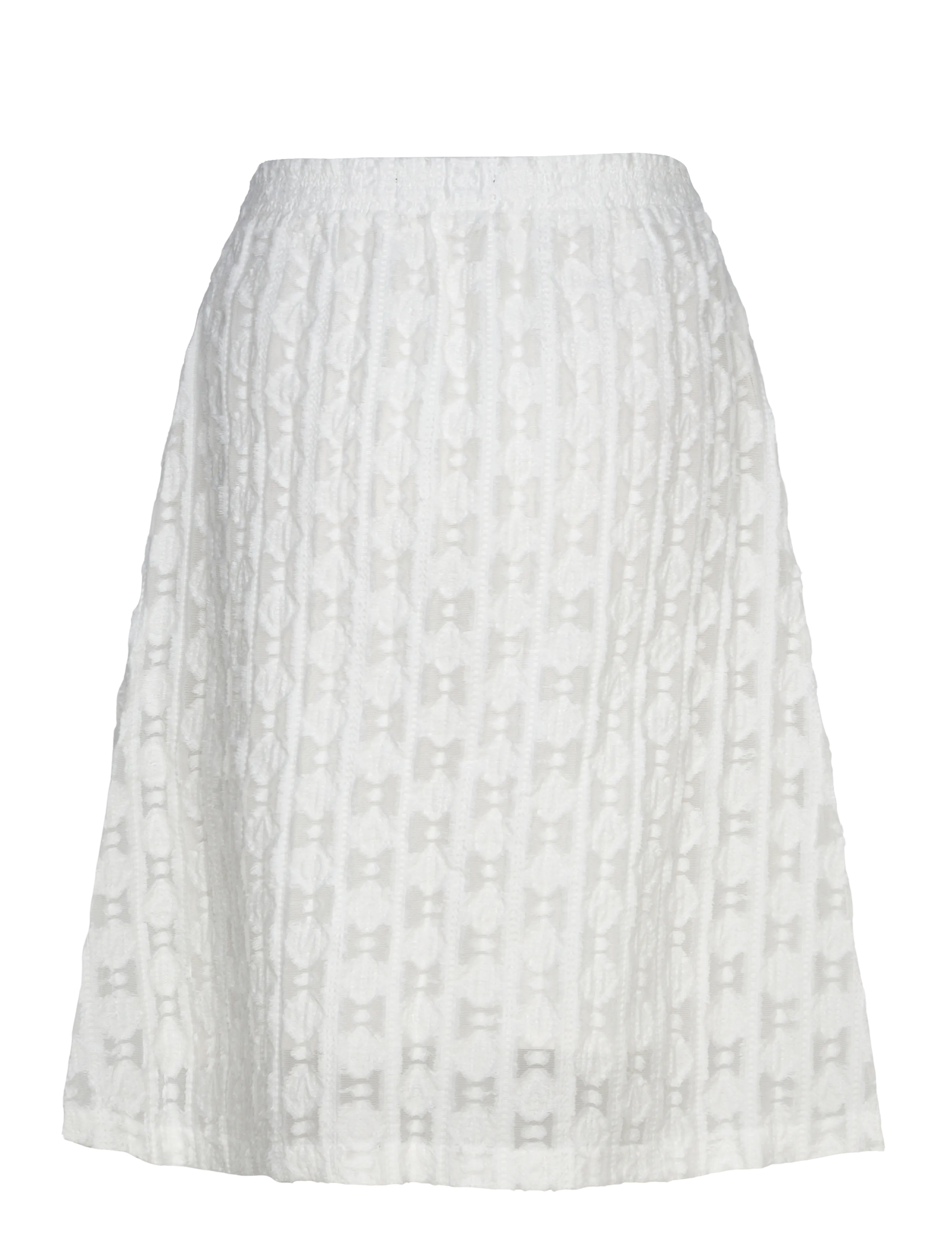 Naja Lauf - TRINNY SKIRT SNOW - midi nederdele - white - 1
