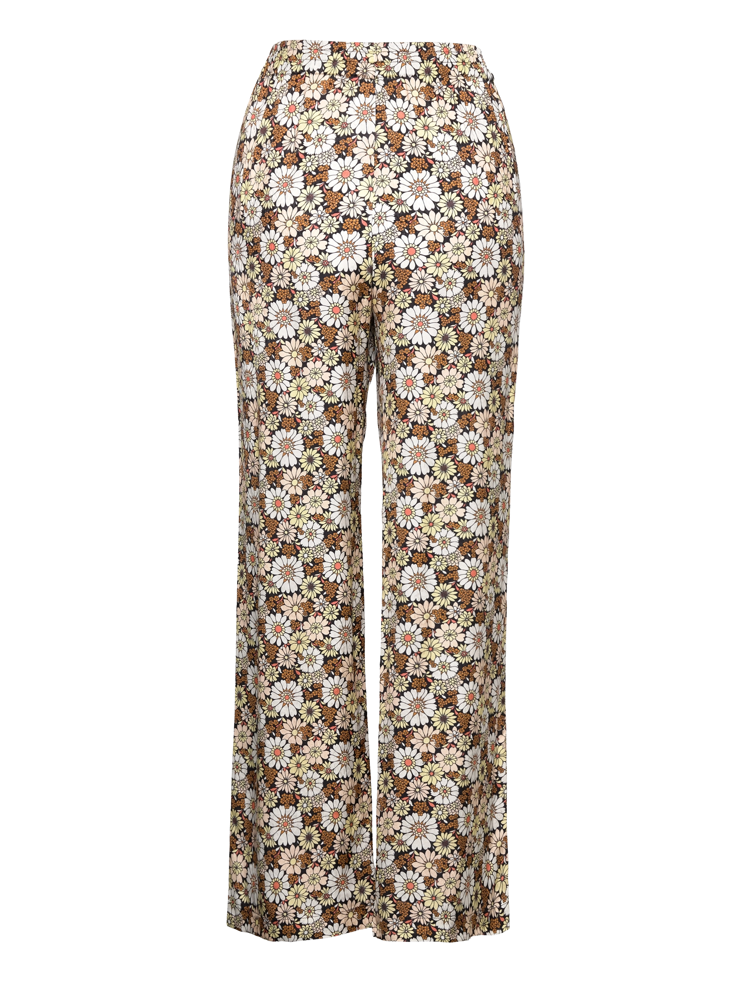 Naja Lauf - VERA PANTS BOUQUET - bukser med lige ben - yellow rose - 1