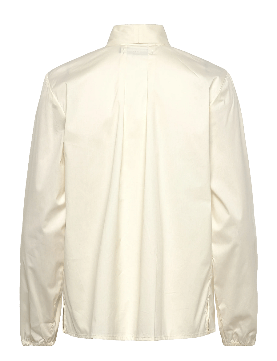 Naja Lauf - VERONIQUE SHIRT FANCY POPLIN - marškiniai ilgomis rankovėmis - cream - 1