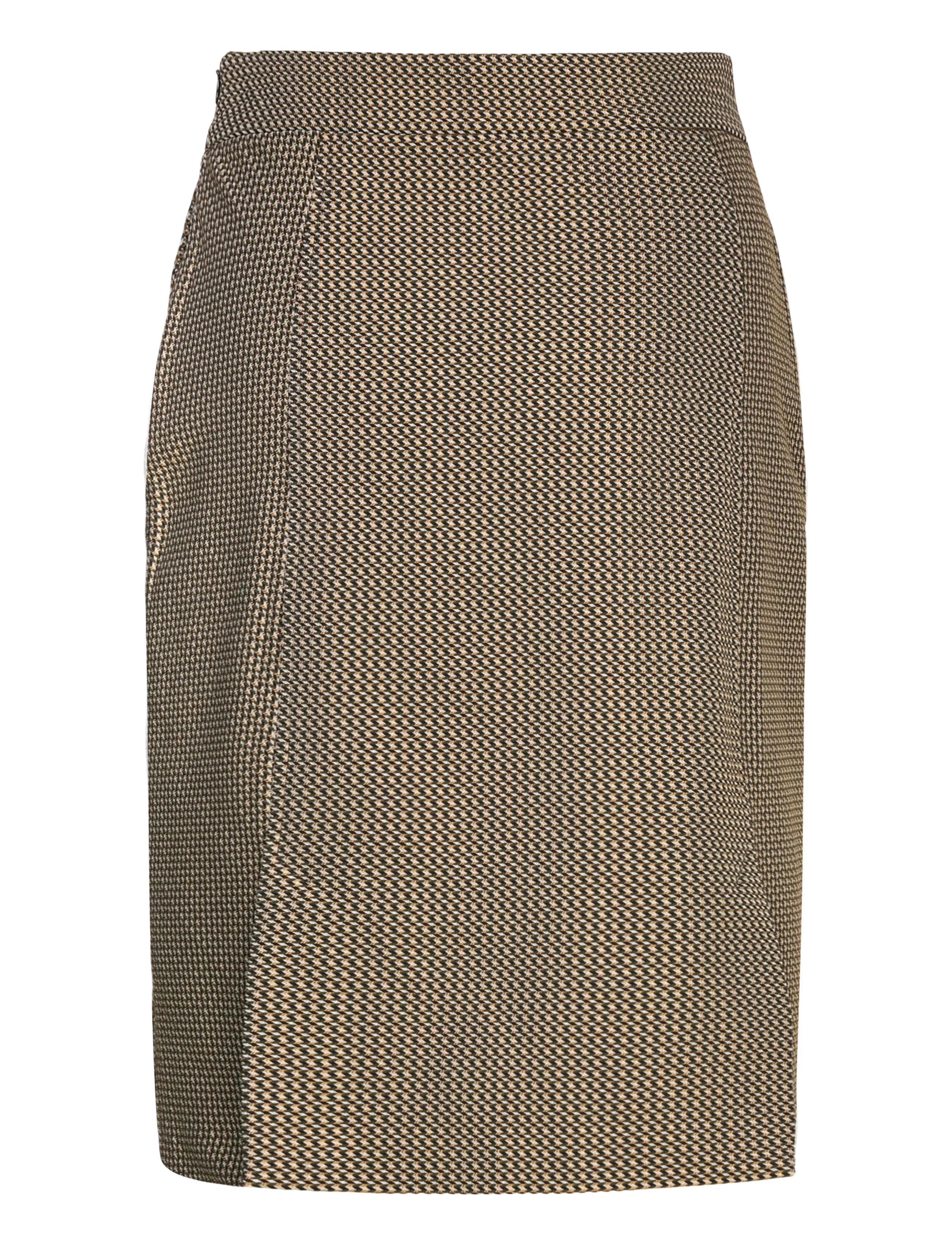 Naja Lauf - ANDIE SKIRT 3D STRETCH - pencil skirts - black/beige - 1