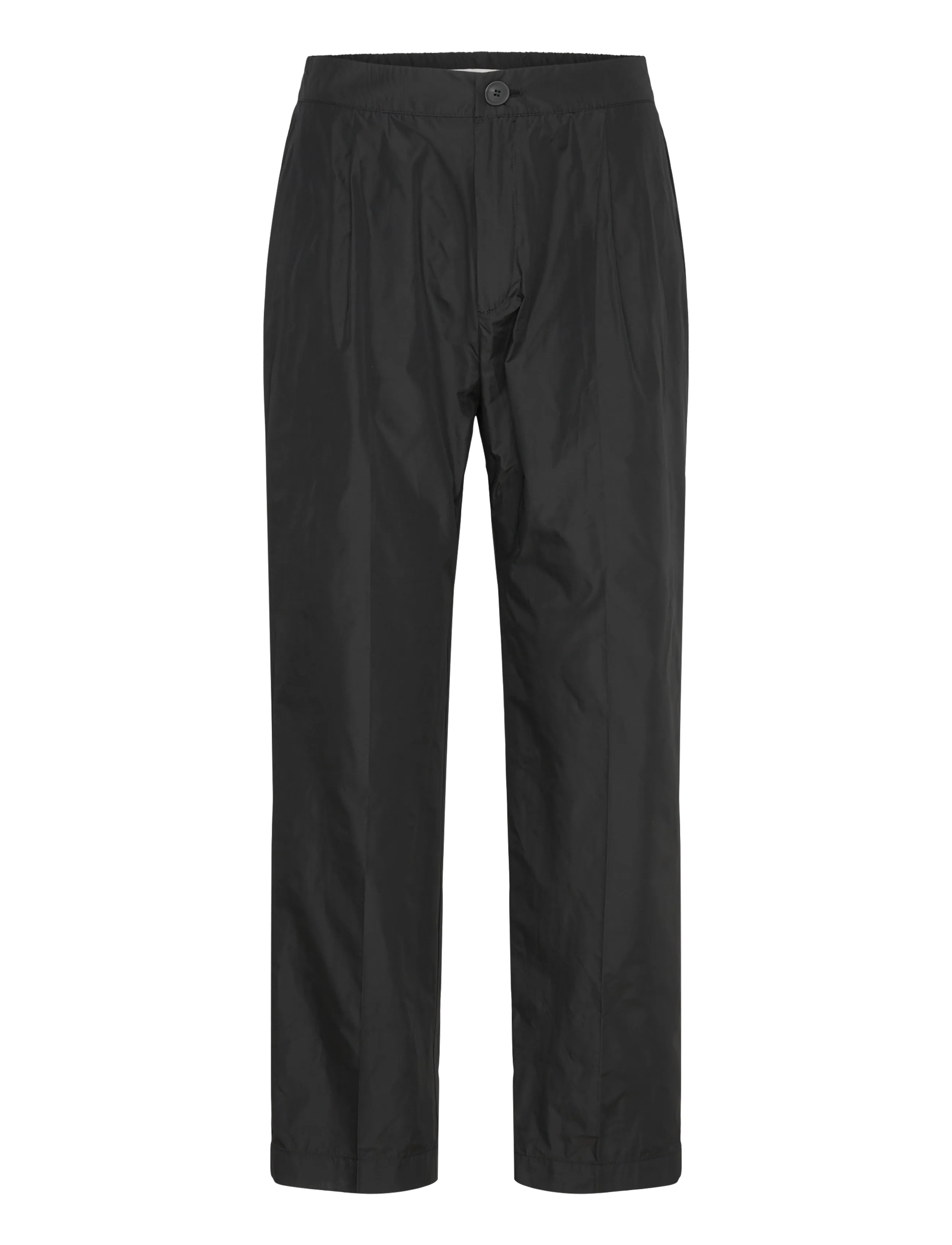 Naja Lauf ANNICA PANTS TAFFETA - Kläder - BLACK / black