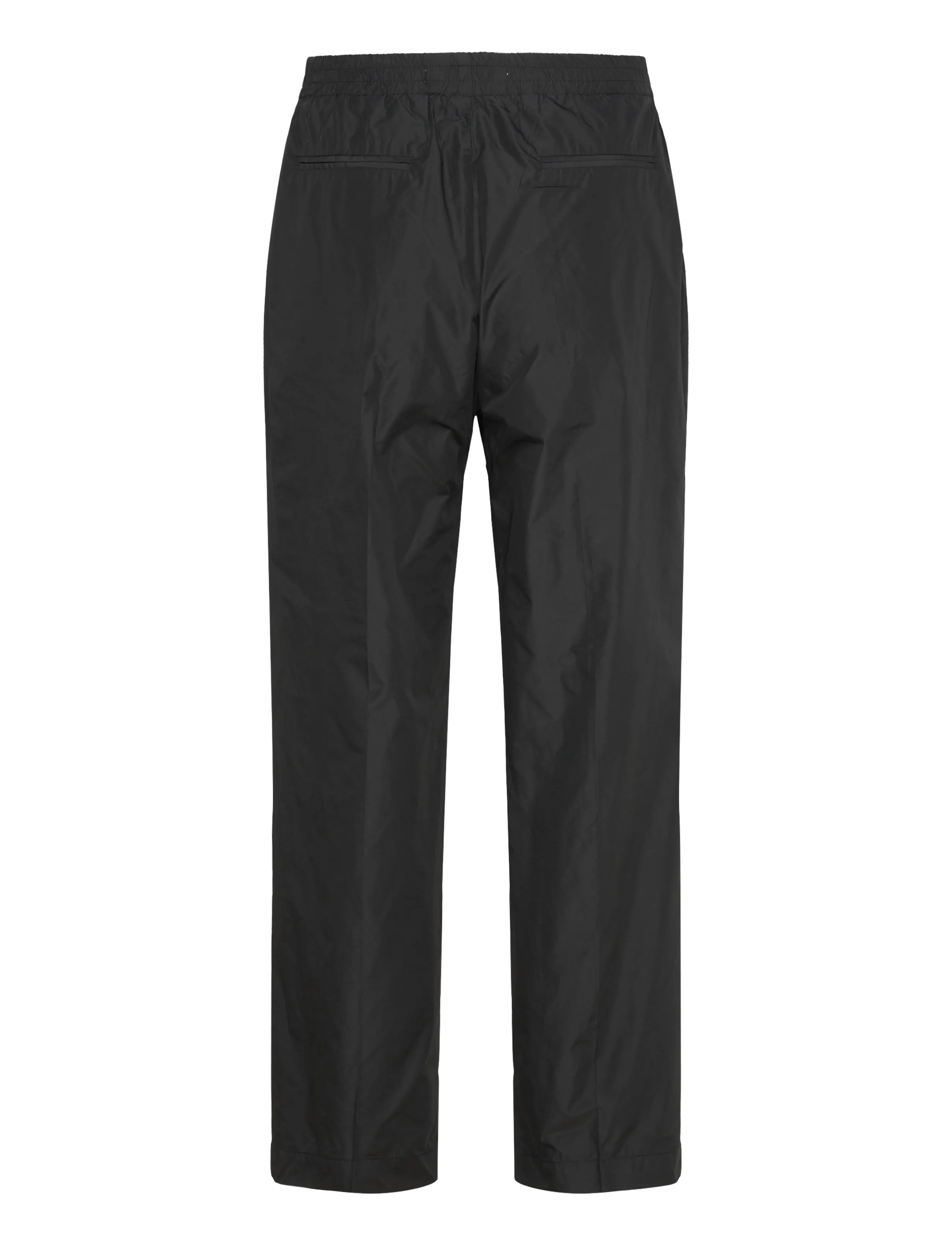 Naja Lauf - ANNICA PANTS TAFFETA - bukser med lige ben - black - 1