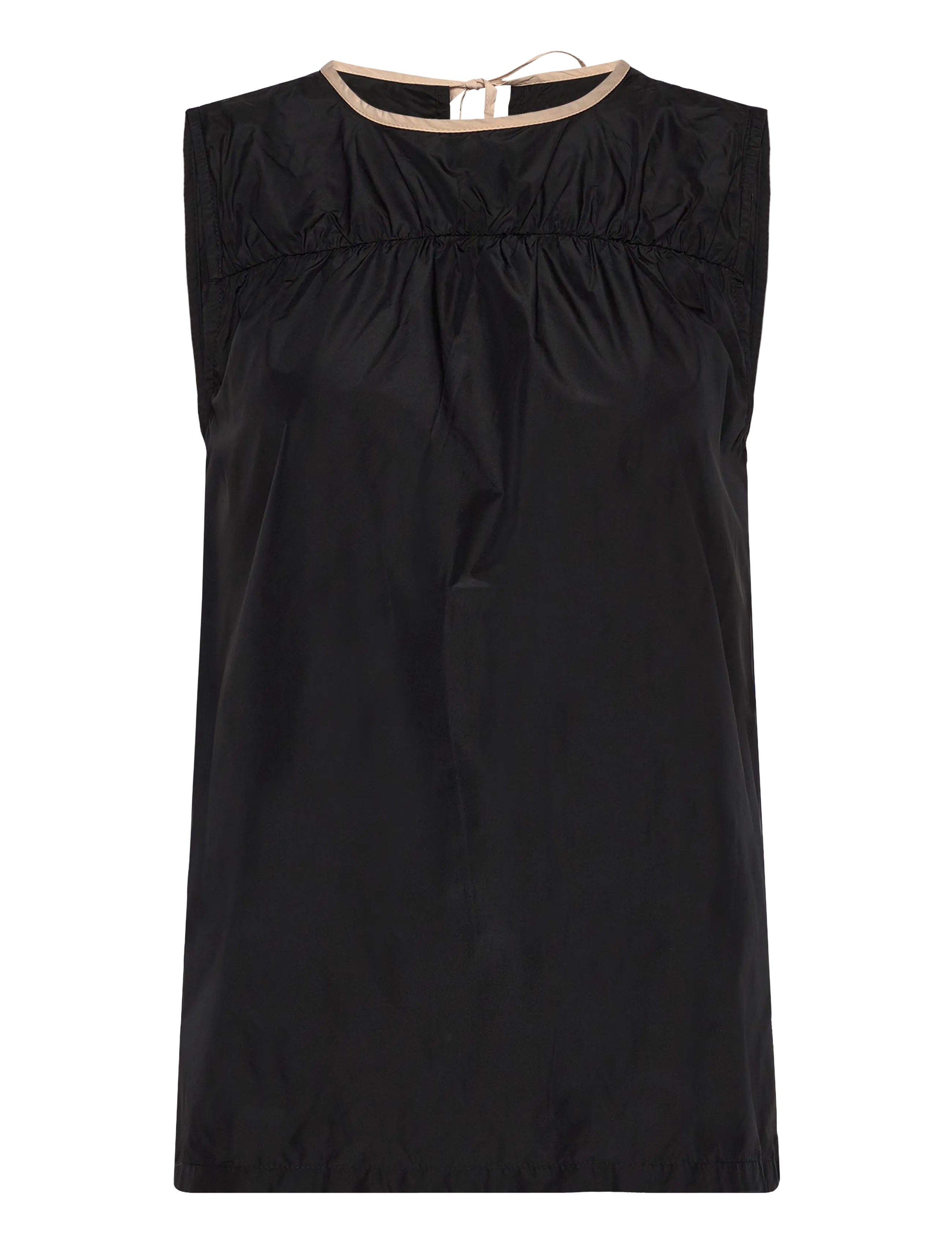 Naja Lauf IRMA TOP TAFFETA - Plus Size - BLACK / black