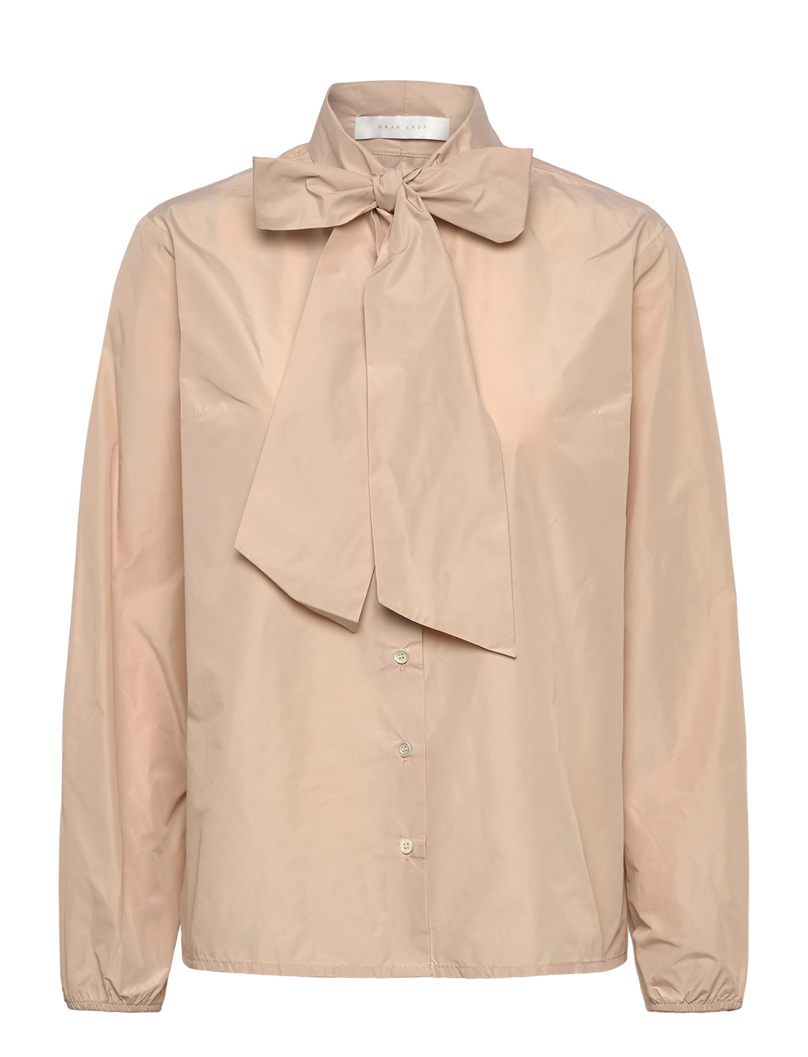 NAJA LAUF Veronique Bluse Taffeta Beige - 34 - Damen