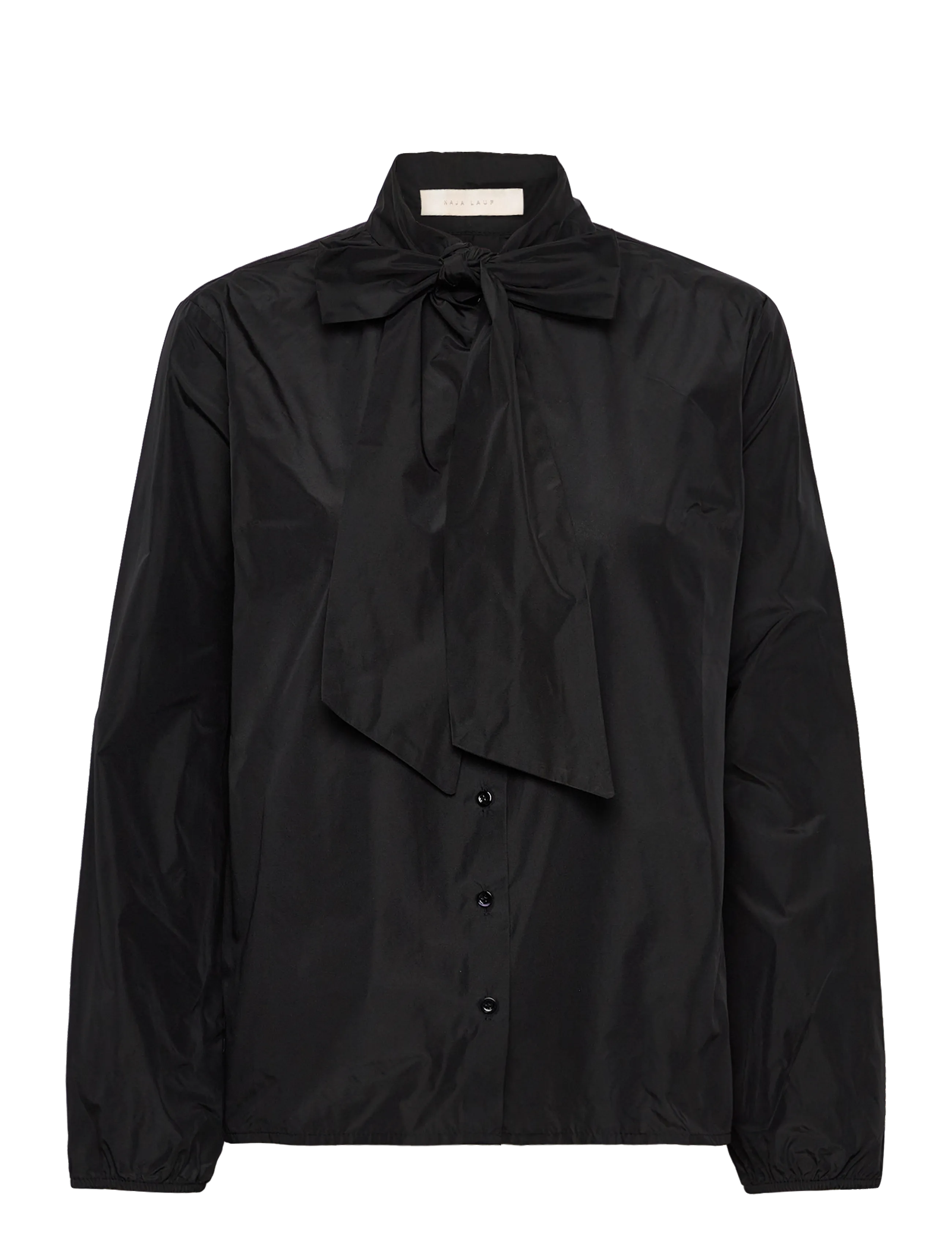 Naja Lauf VERONIQUE BLOUSE TAFFETA - Plus Size - BLACK / black