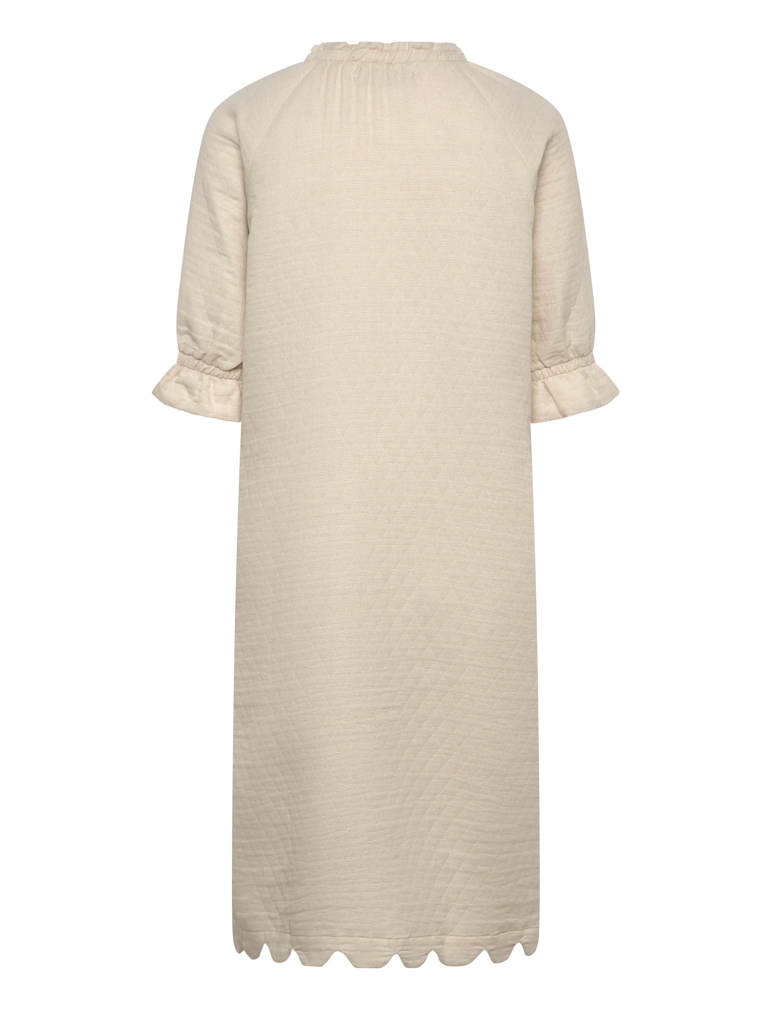 Naja Lauf - TARA DRESS FINE QUILT - maxi kjoler - sand - 1