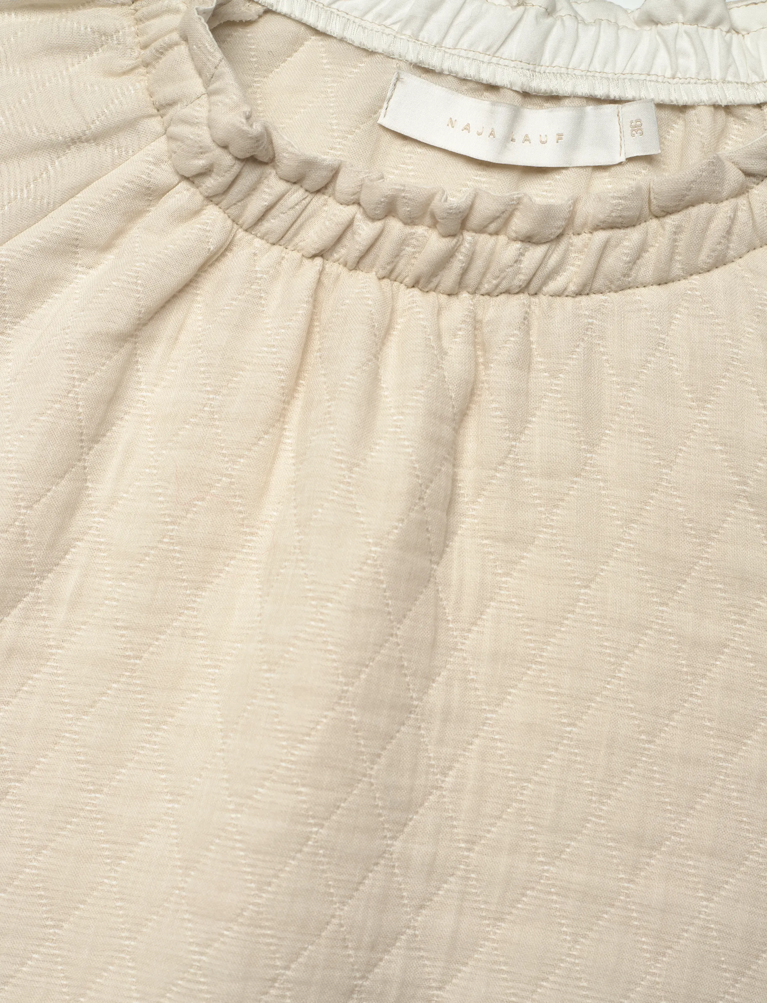 Naja Lauf - TARA DRESS FINE QUILT - maxi kjoler - sand - 2