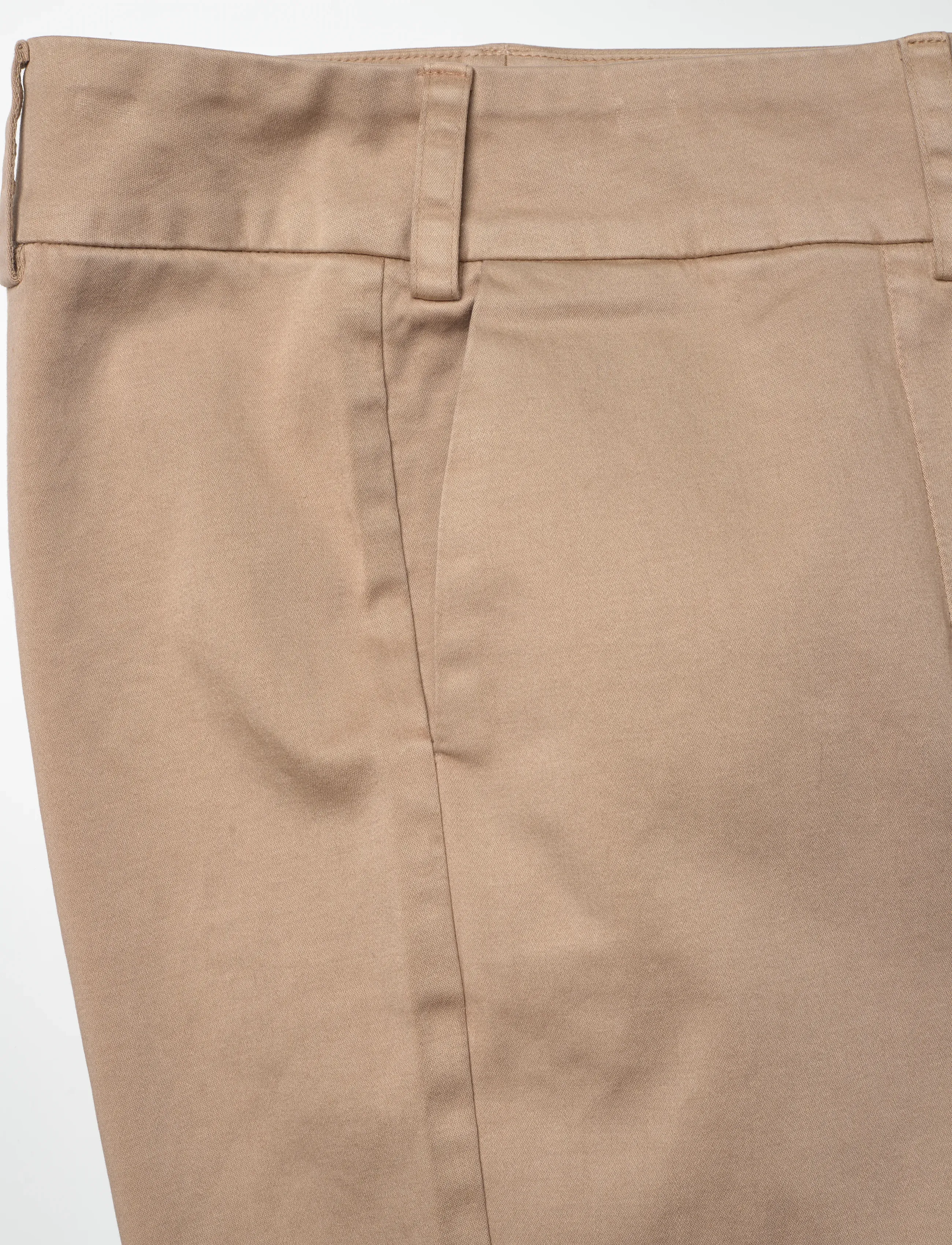 Naja Lauf - MIMMIE PANTS WASHED SATEEN - nougat - 2