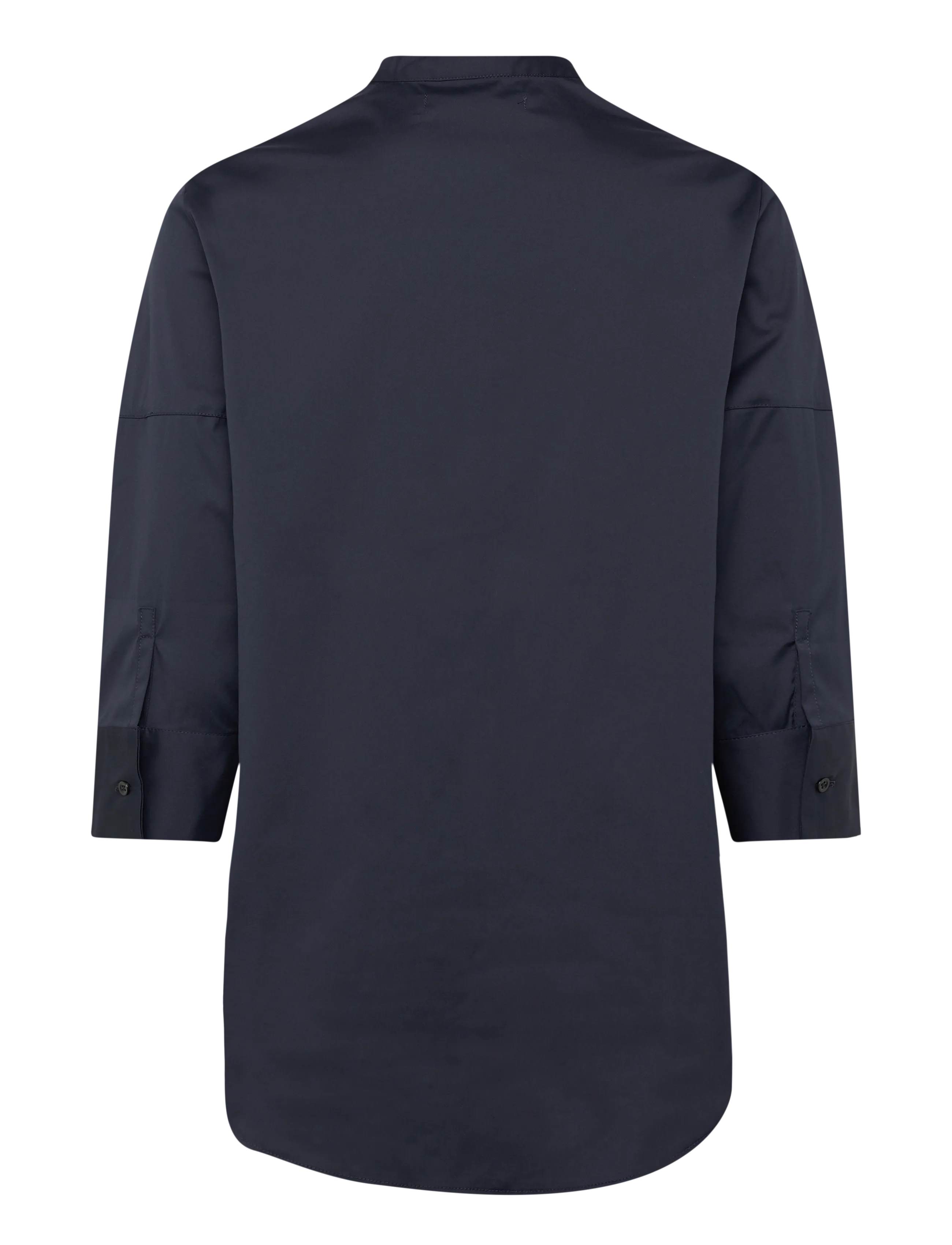 Naja Lauf - CELIA SHIRT FANCY POPLIN - kortærmede skjorter - navy - 1