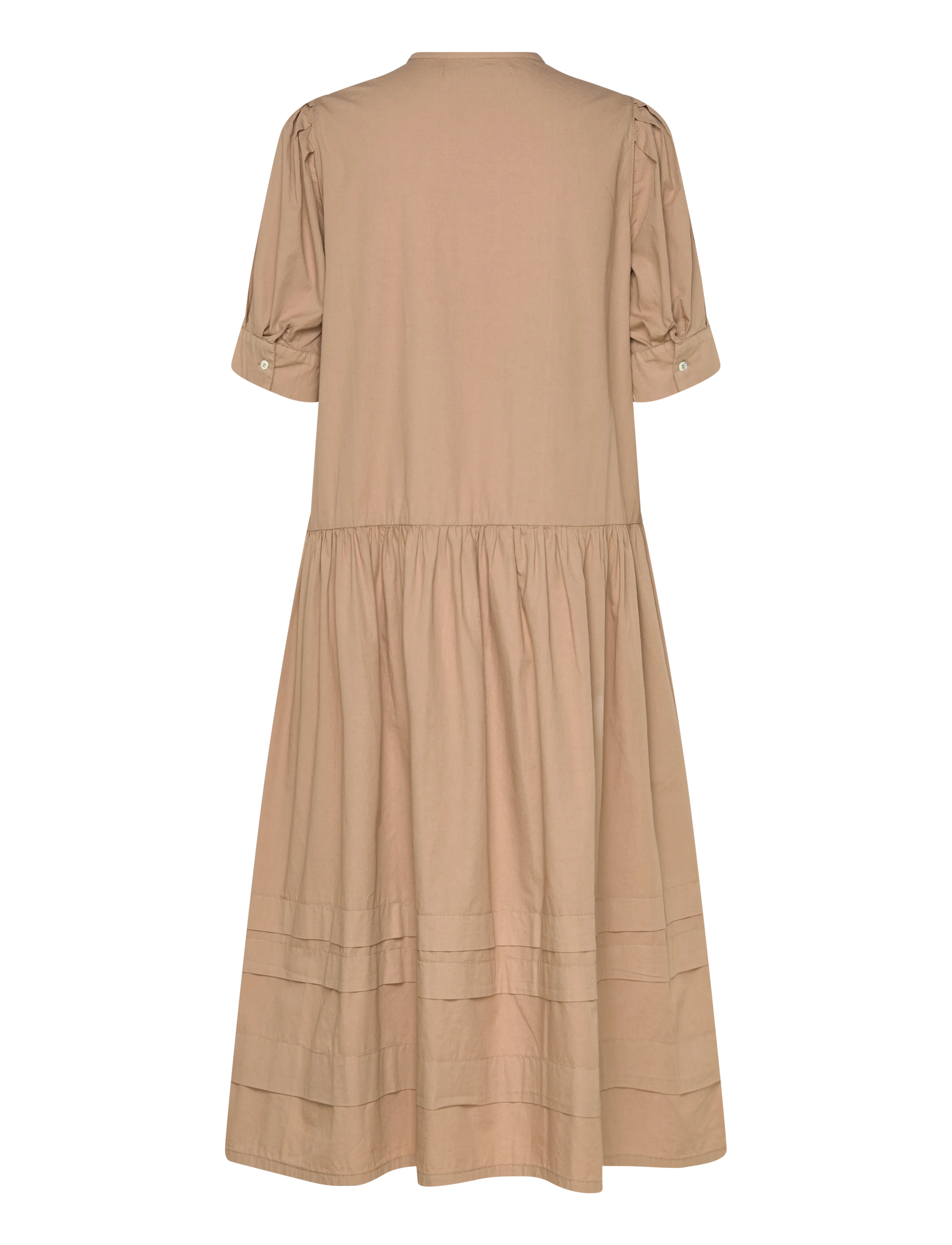Naja Lauf - ESTEE DRESS PAPER TOUCH - skjortekjoler - nougat - 1