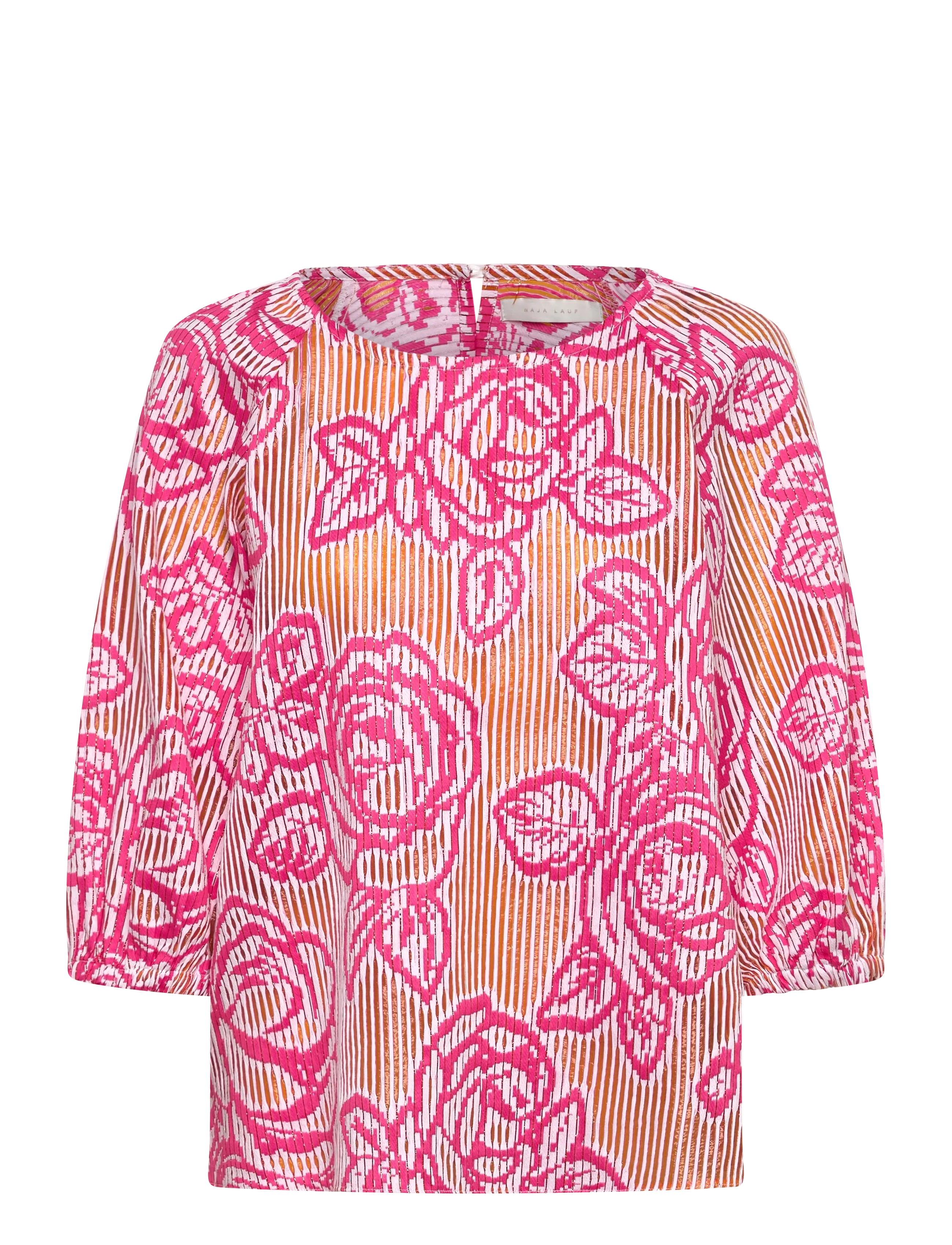 Naja Lauf DINA BLOUSE BLIND ROSE - Bluser & Skjorter - PINK / pink/rose