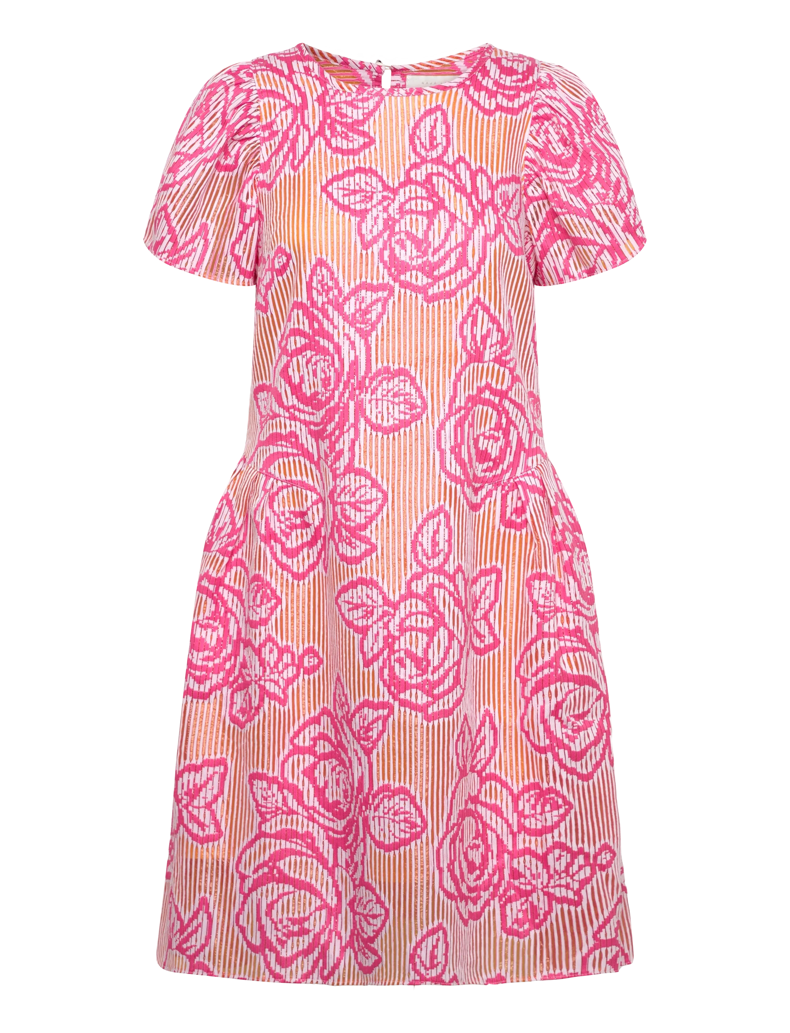 Naja Lauf NOMI DRESS BLIND ROSE - Naja Lauf - PINK / pink/rose