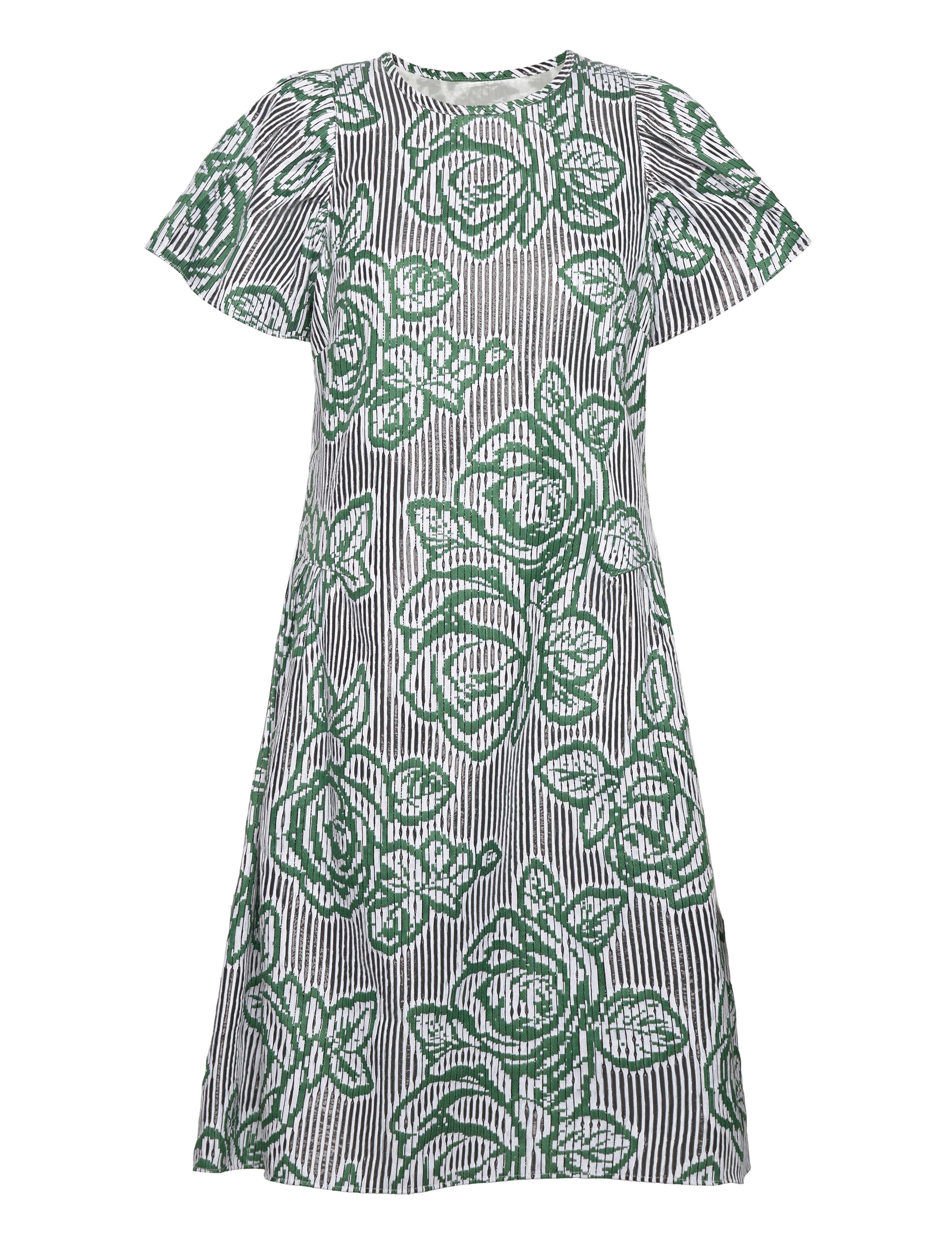 NAJA LAUF Nomi Kleid Blind Rose Grün - 36 - Damen
