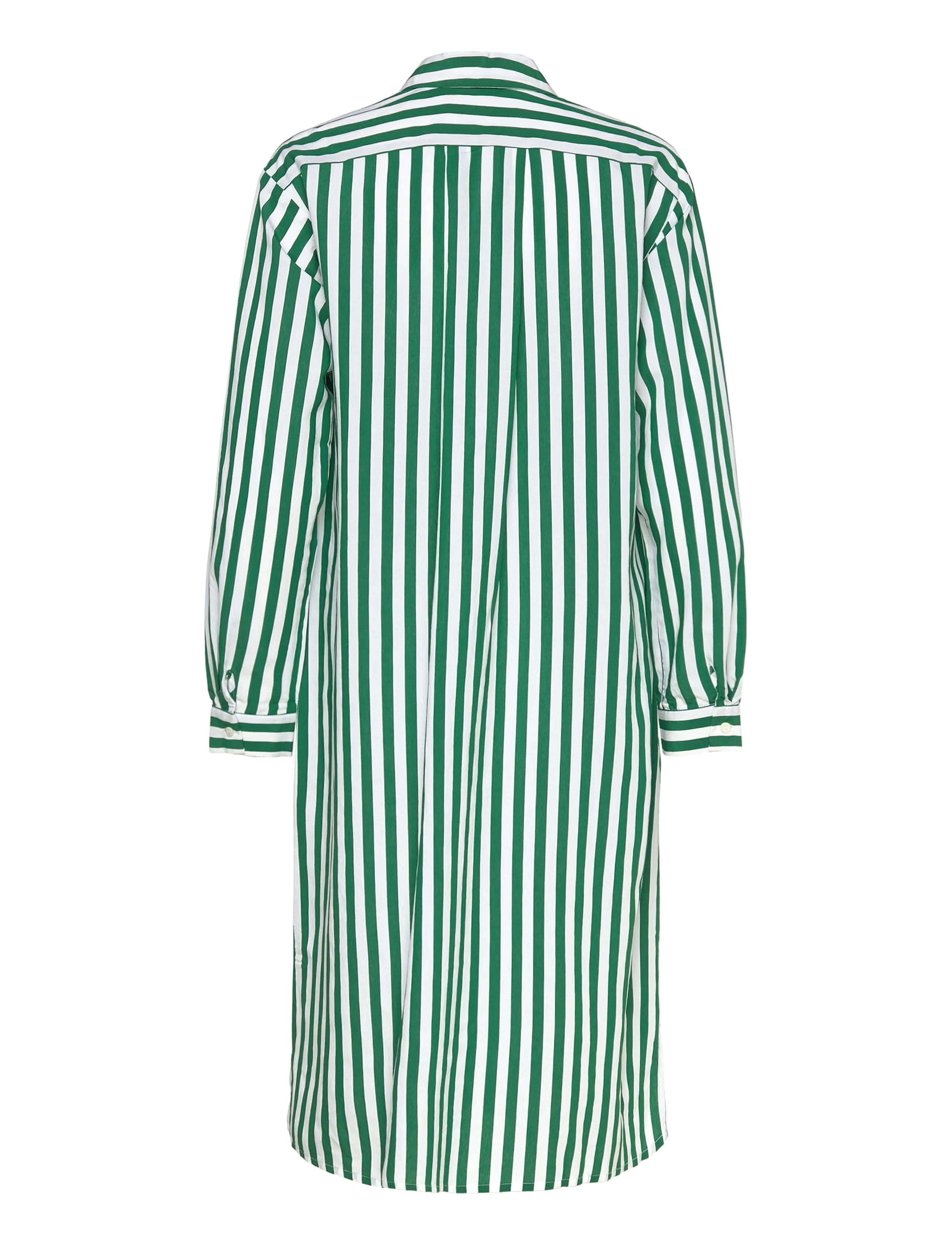 Naja Lauf - OFELIA RIVIERA STRIPE - skjortekjoler - green - 1