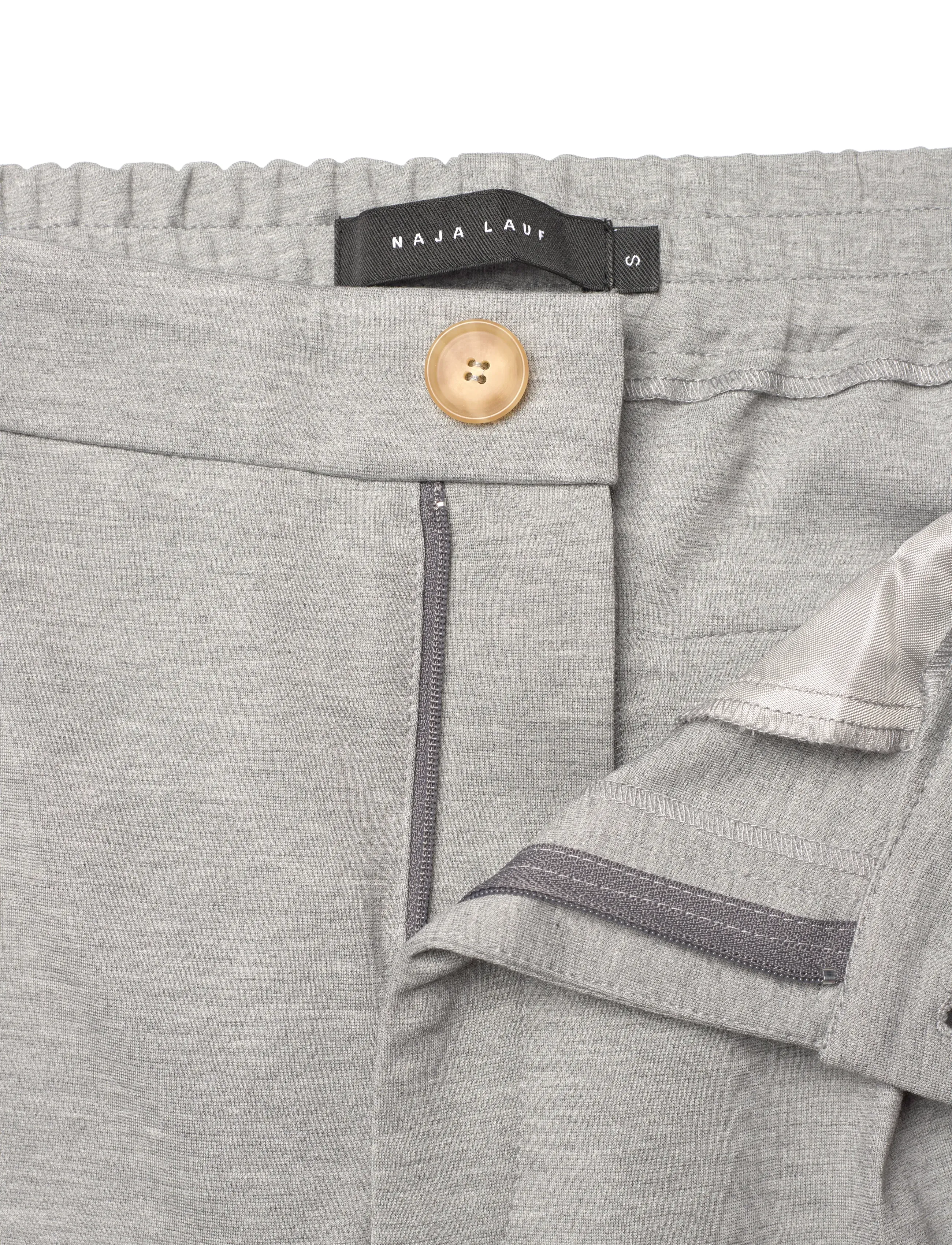 Naja Lauf - ANNICA PANTS FINE SPORT - joggingbukser - grey melange - 3