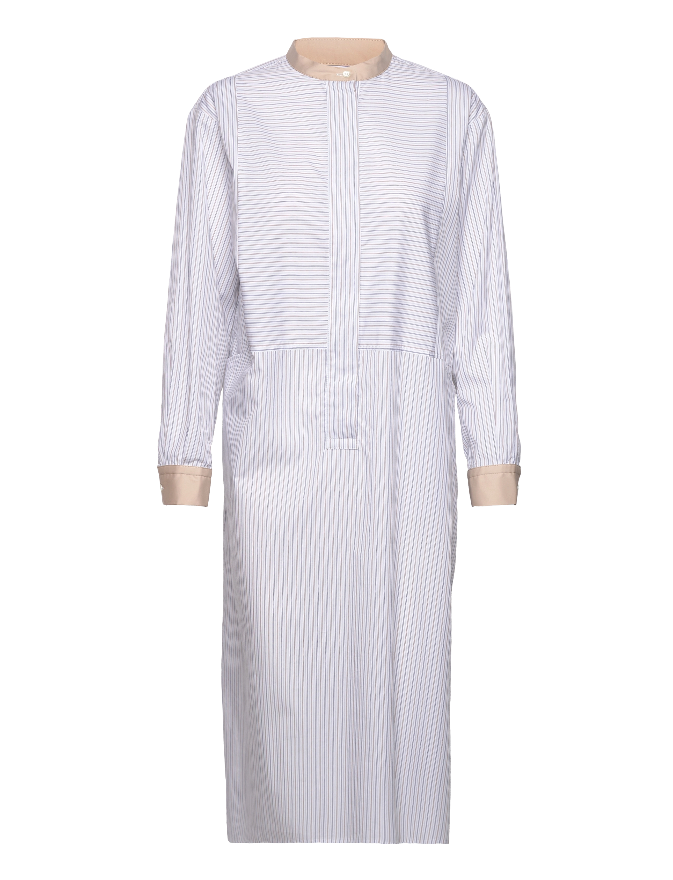 NAJA LAUF Barbara Kleid 2-Tone Stripe Blau - 34 - Damen