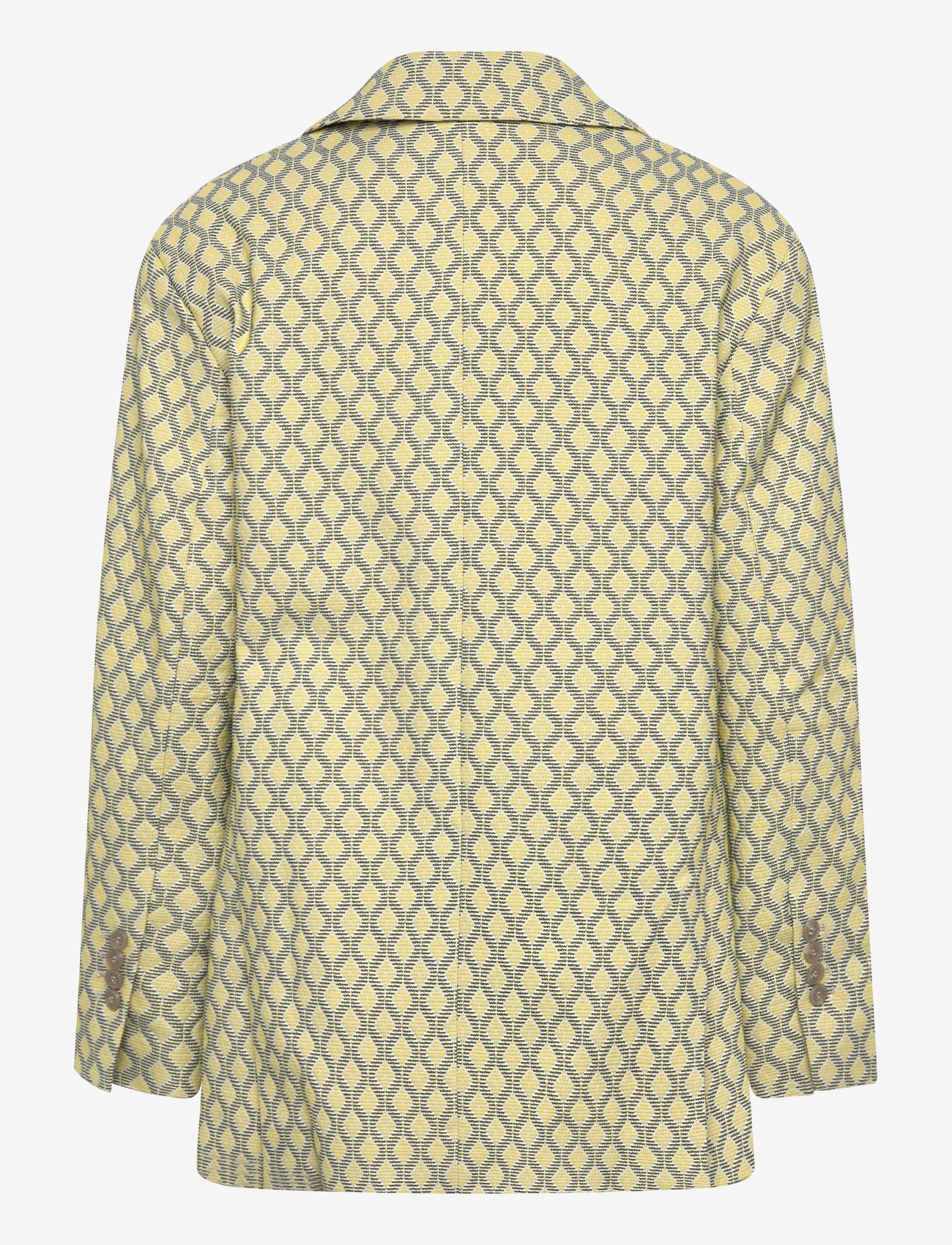 Naja Lauf - FEODORA BLAZER FISHNET - enkeltradede blazere - blue/yellow - 1