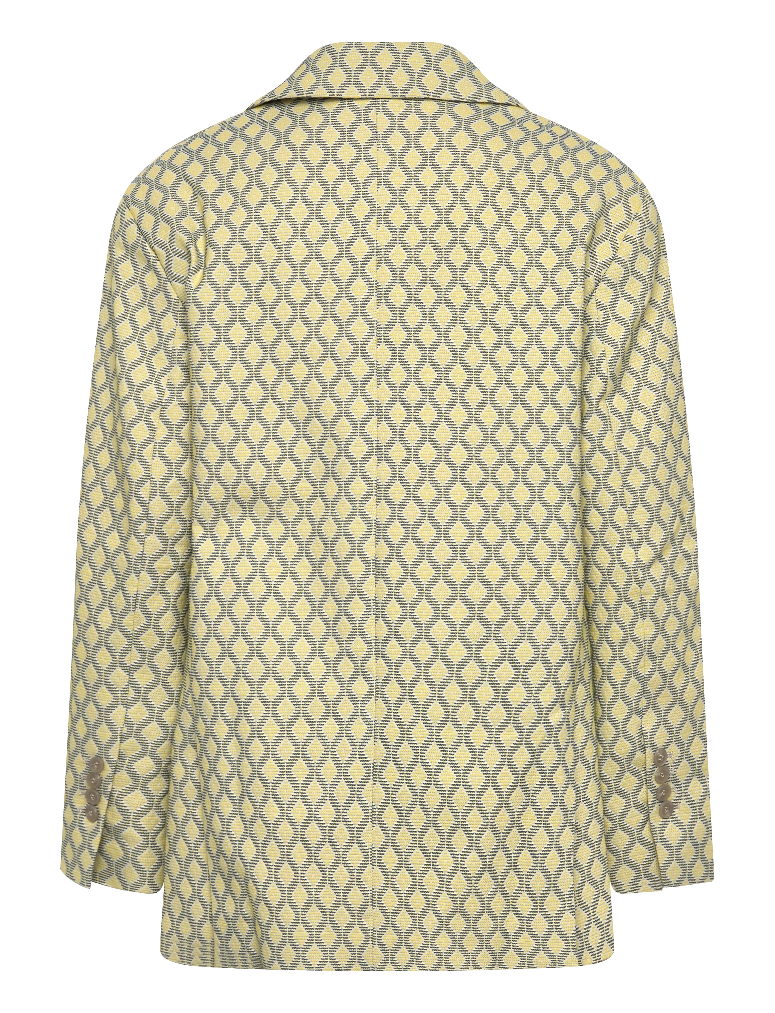 Naja Lauf - FEODORA BLAZER FISHNET - einreihige blazer - blue/yellow - 1