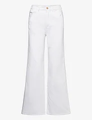 Naja Lauf - DIANA PANTS STRETCH DENIM - spodnie szerokie - white - 0