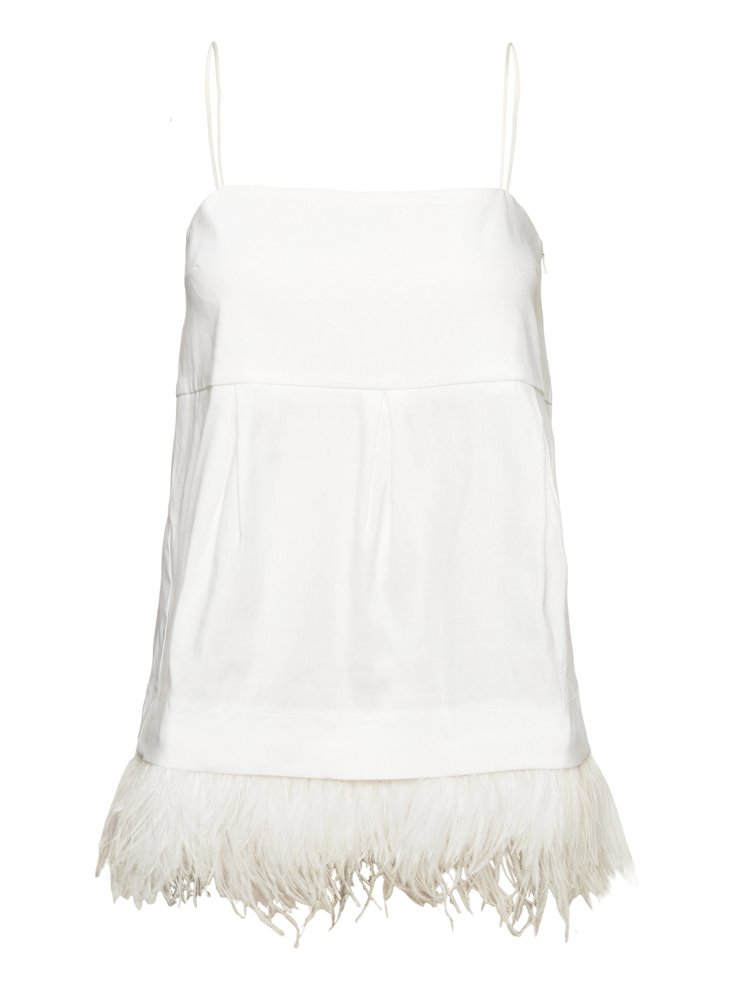 NAJA LAUF Gia Oberteil Stretch Linen Weiß - 38 - Damen