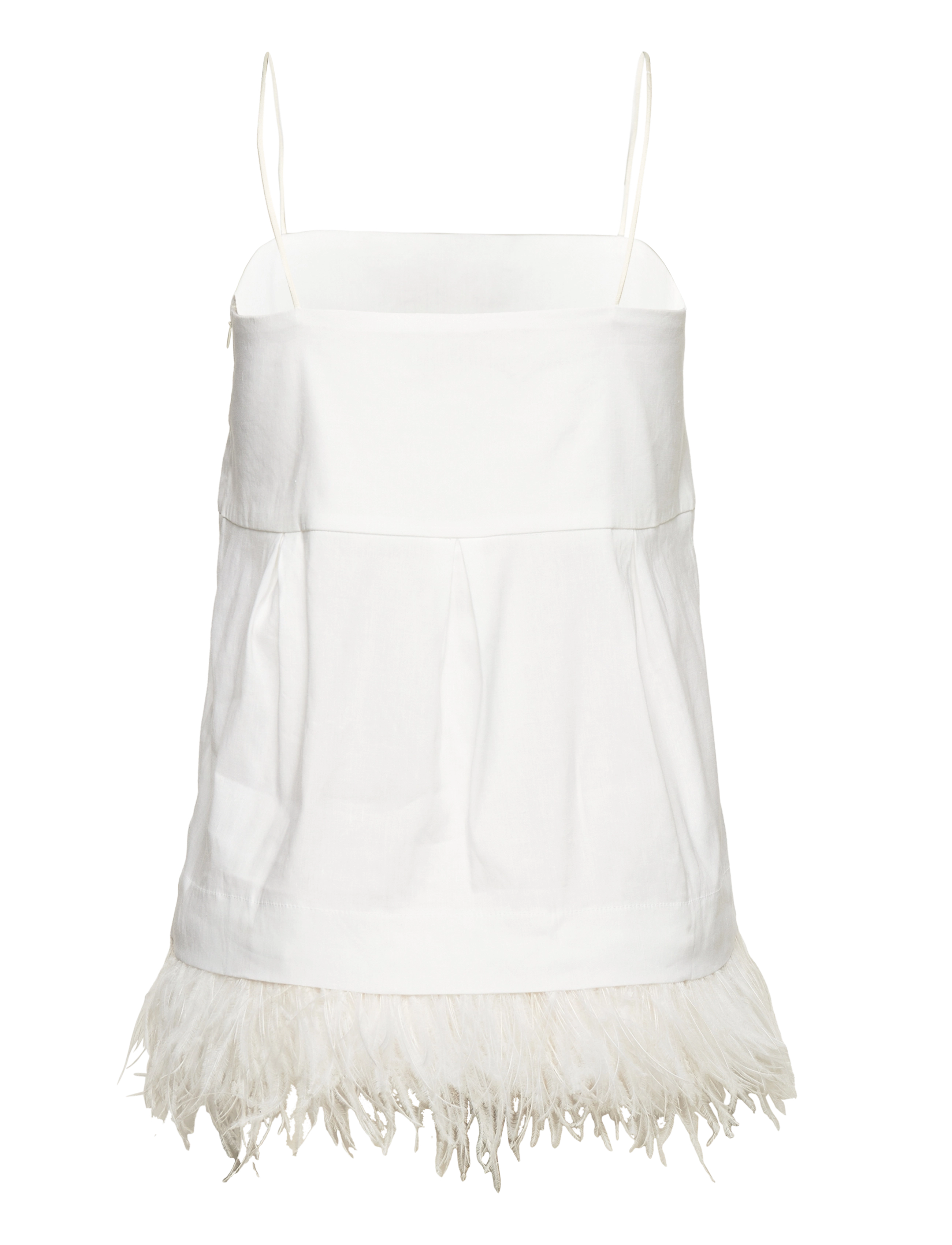 Naja Lauf - GIA TOP STRETCH LINEN - Ærmeløse bluser - white - 2