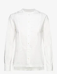 Naja Lauf - TANNE SHIRT STRETCH LINEN - langärmlige hemden - white - 0